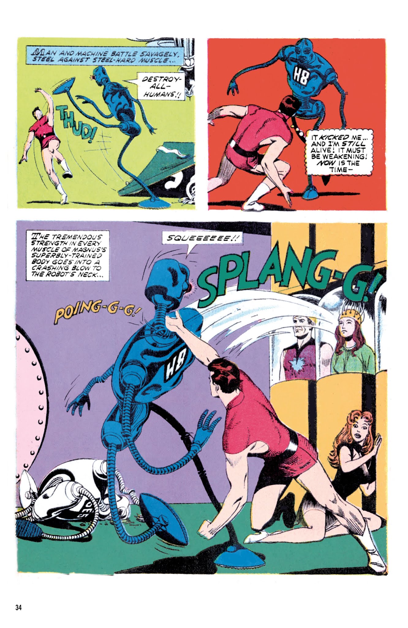 Read online Magnus, Robot Fighter Archives comic -  Issue # TPB 1 (Part 1) - 36