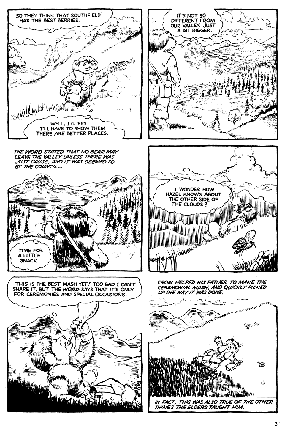 Read online Crow of the Bear Clan comic -  Issue #1 - 5