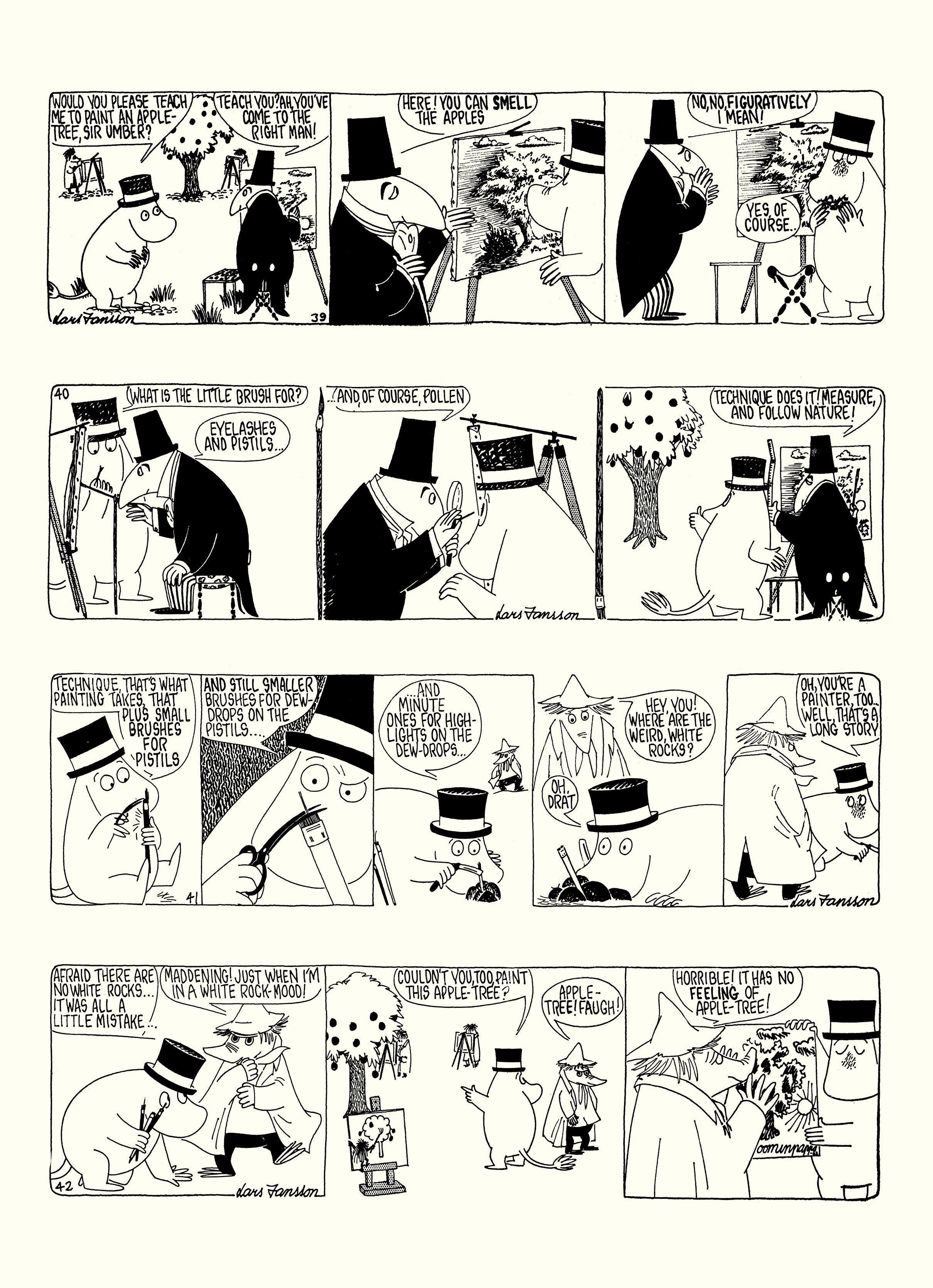 Read online Moomin: The Complete Lars Jansson Comic Strip comic -  Issue # TPB 8 - 37