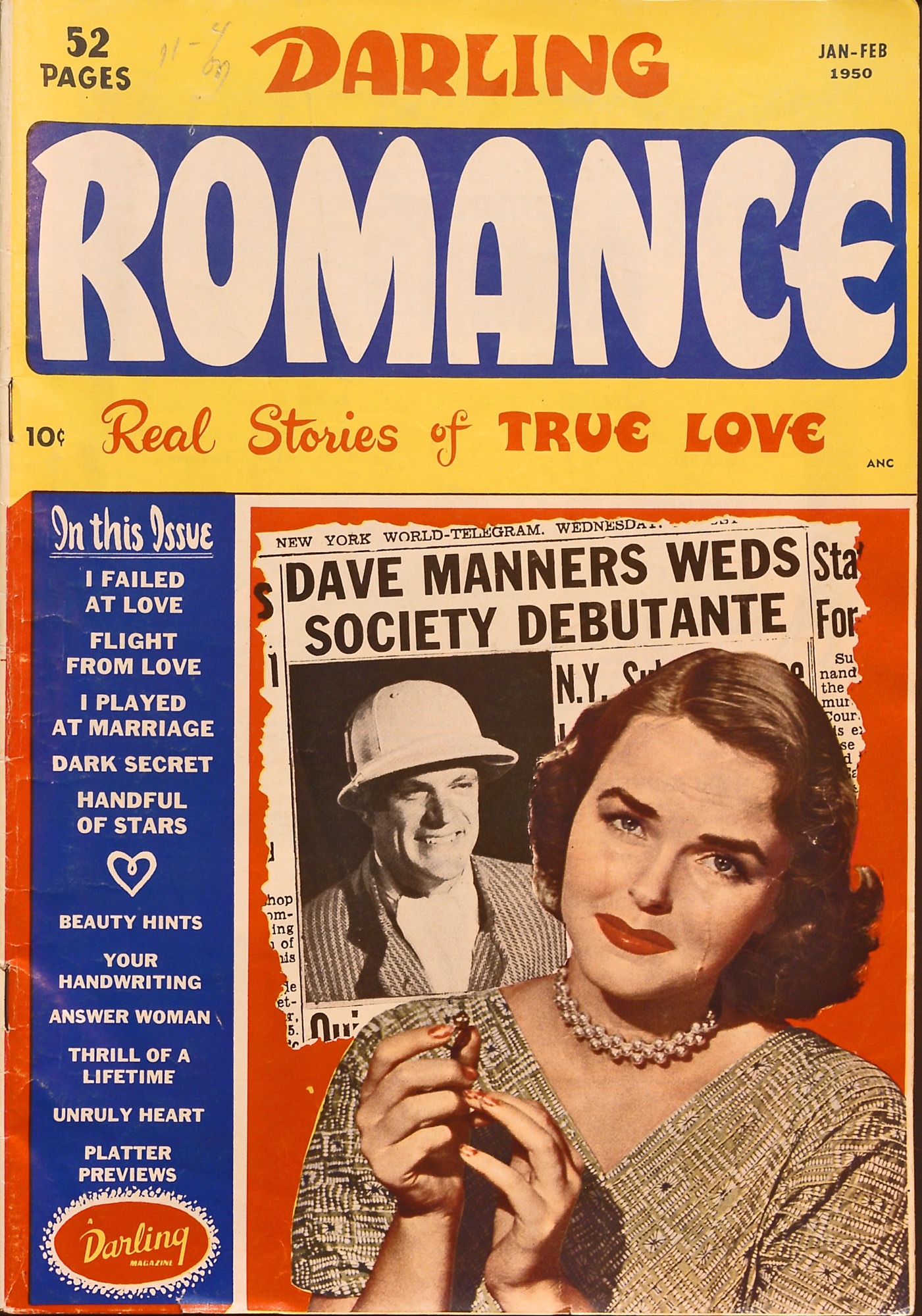 Read online Darling Romance comic -  Issue #3 - 1