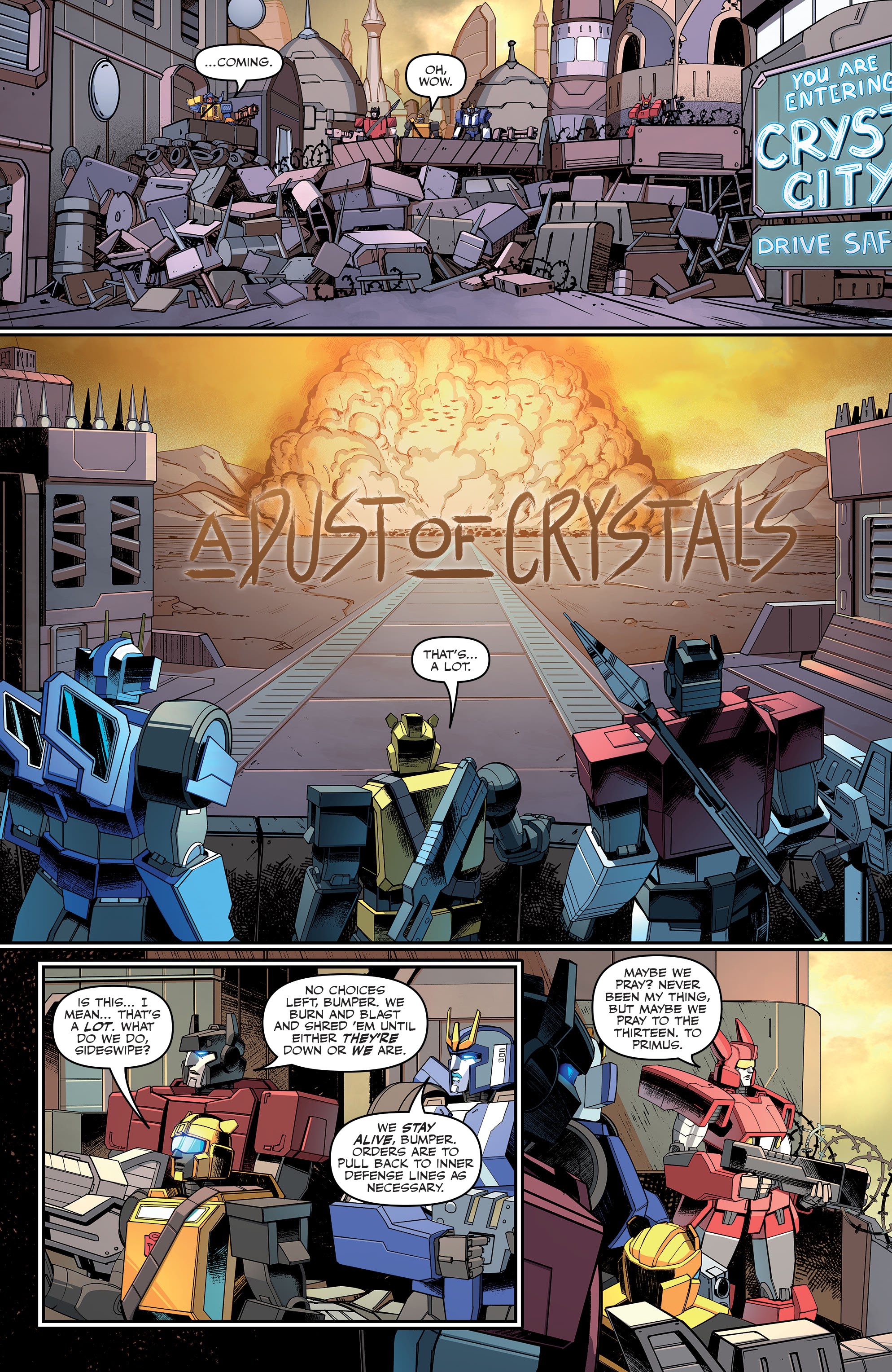 Read online Transformers (2019) comic -  Issue #40 - 9