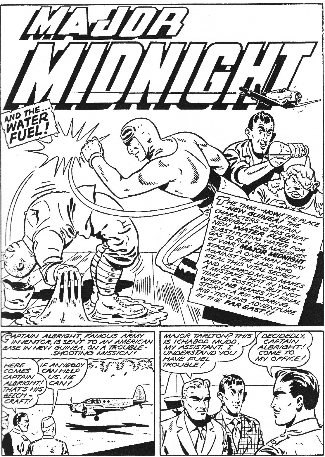 Read online Captain Midnight (1942) comic -  Issue #11 - 2