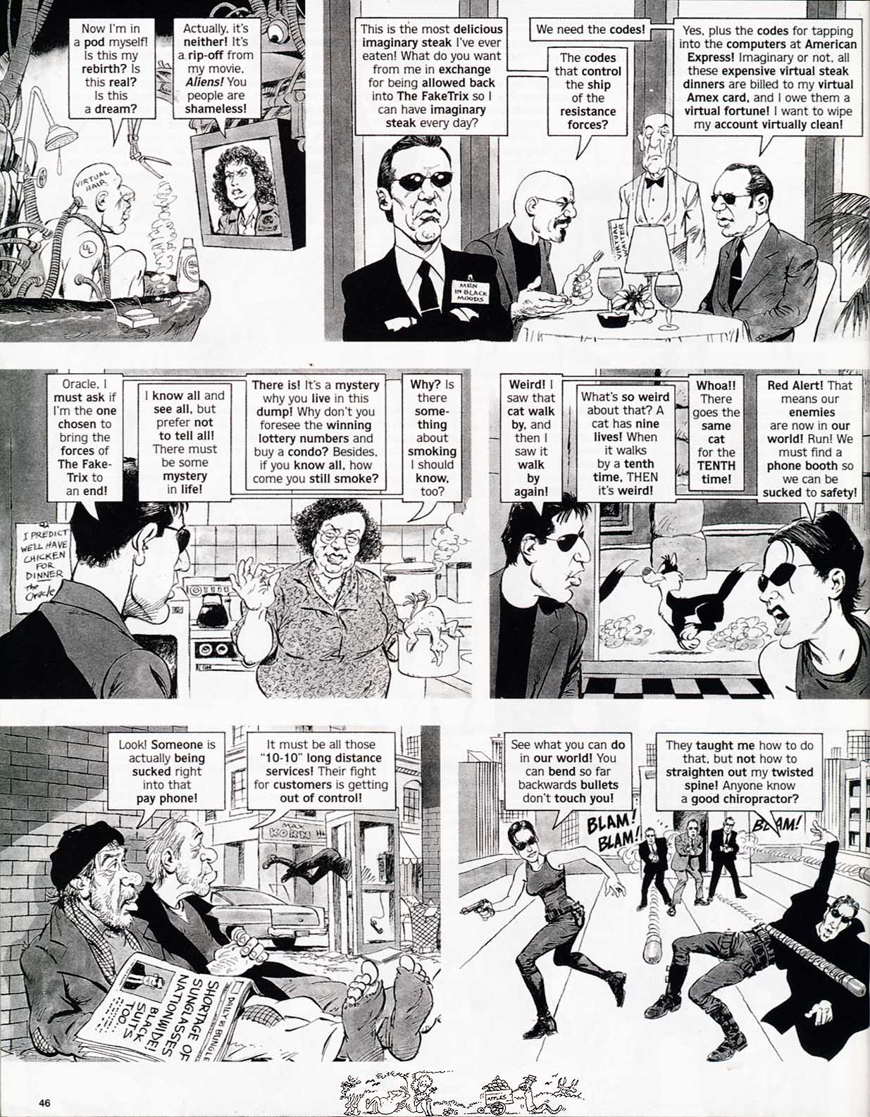 Read online MAD comic -  Issue #384 - 48