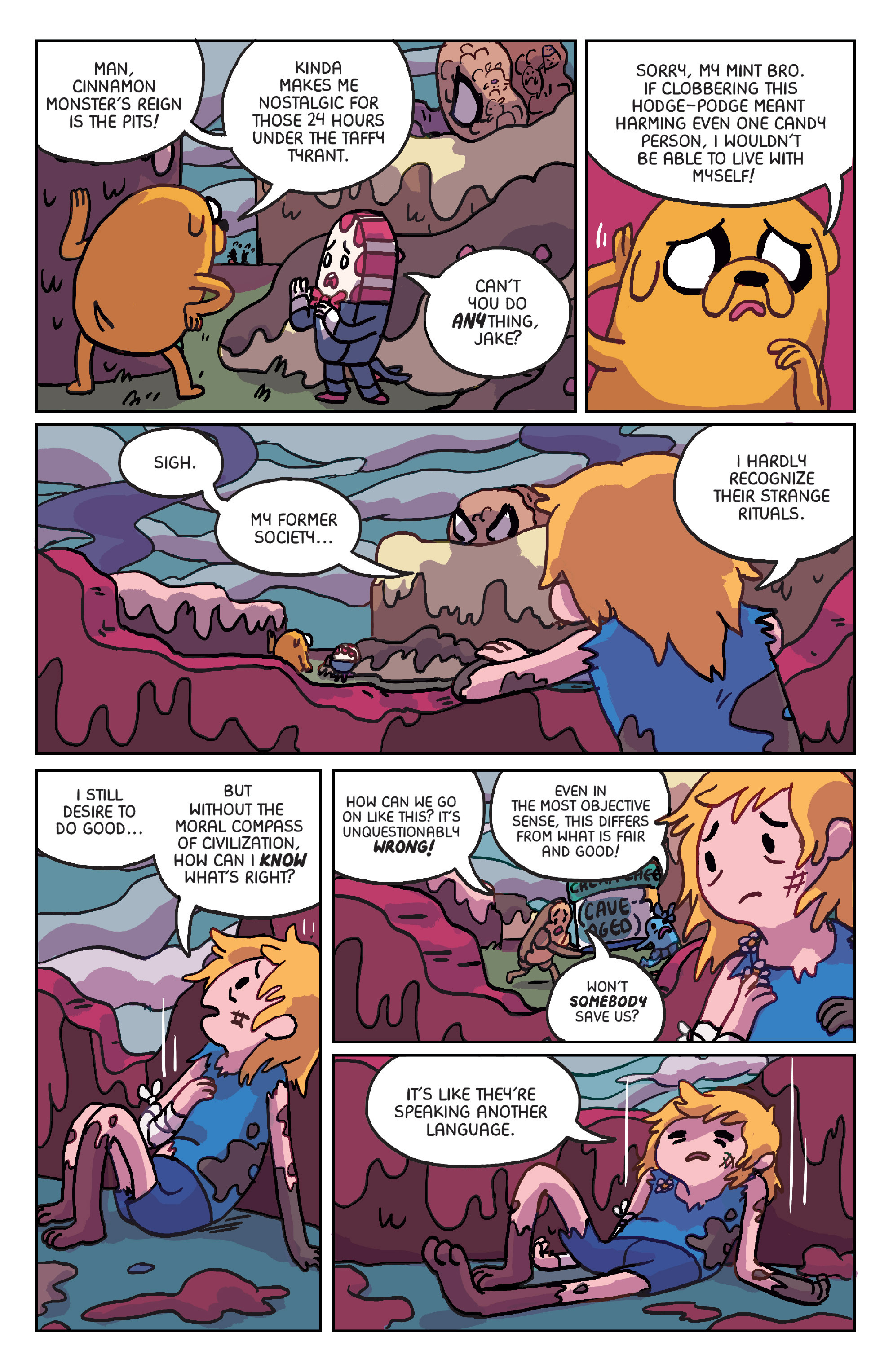 Read online Adventure Time: Marceline Gone Adrift comic -  Issue #6 - 4