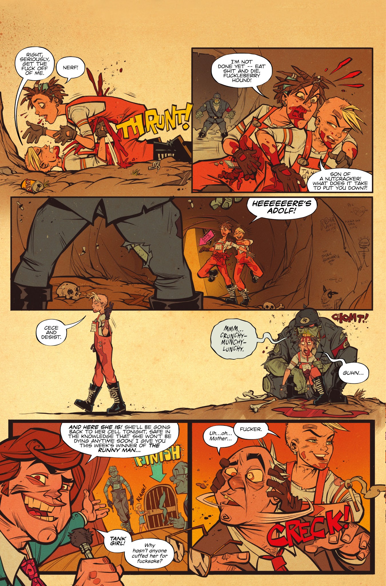 Read online Tank Girl: 21st Century Tank Girl comic -  Issue #1 - 21