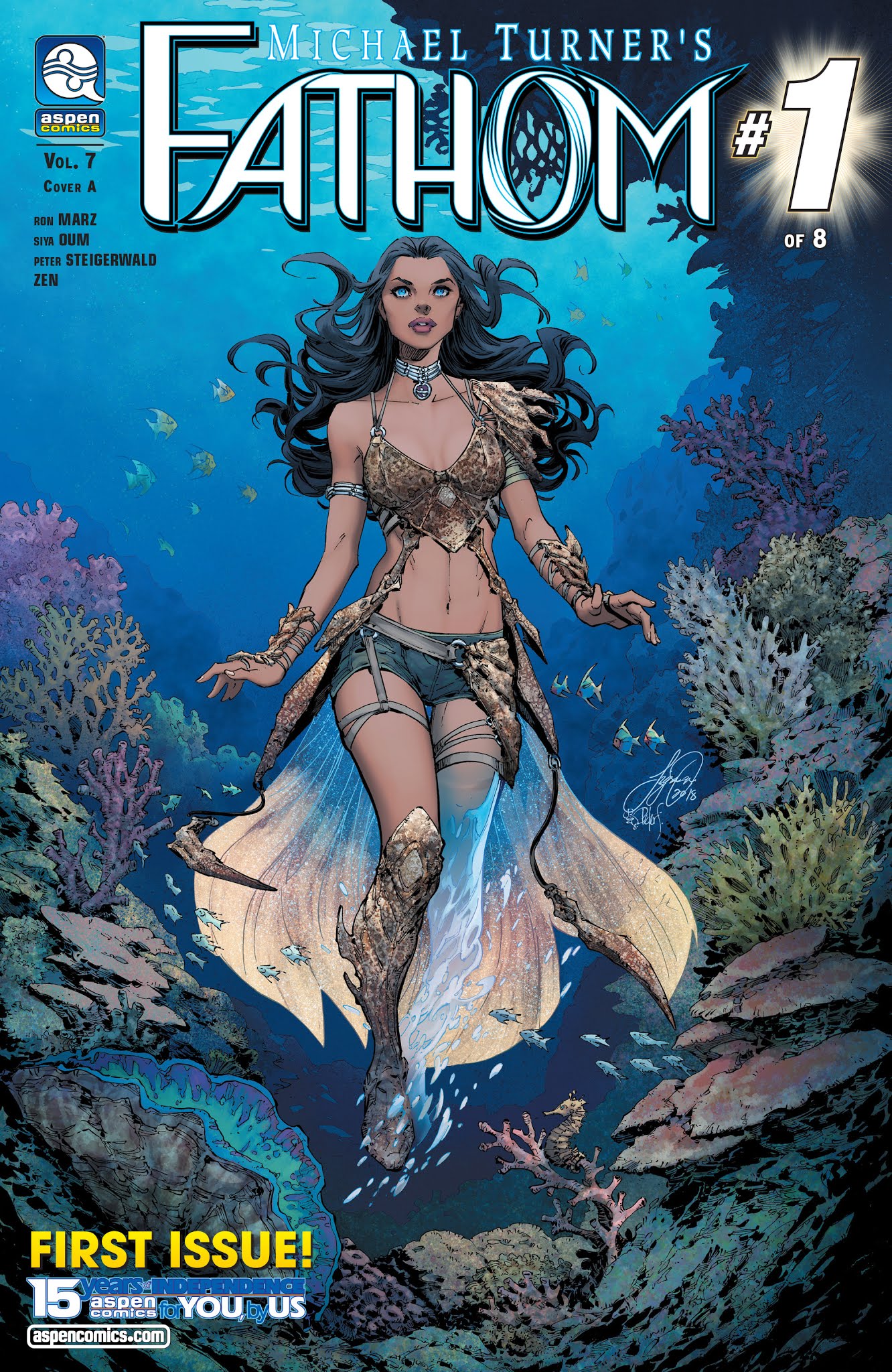 Read online Fathom (2018) comic -  Issue #1 - 1