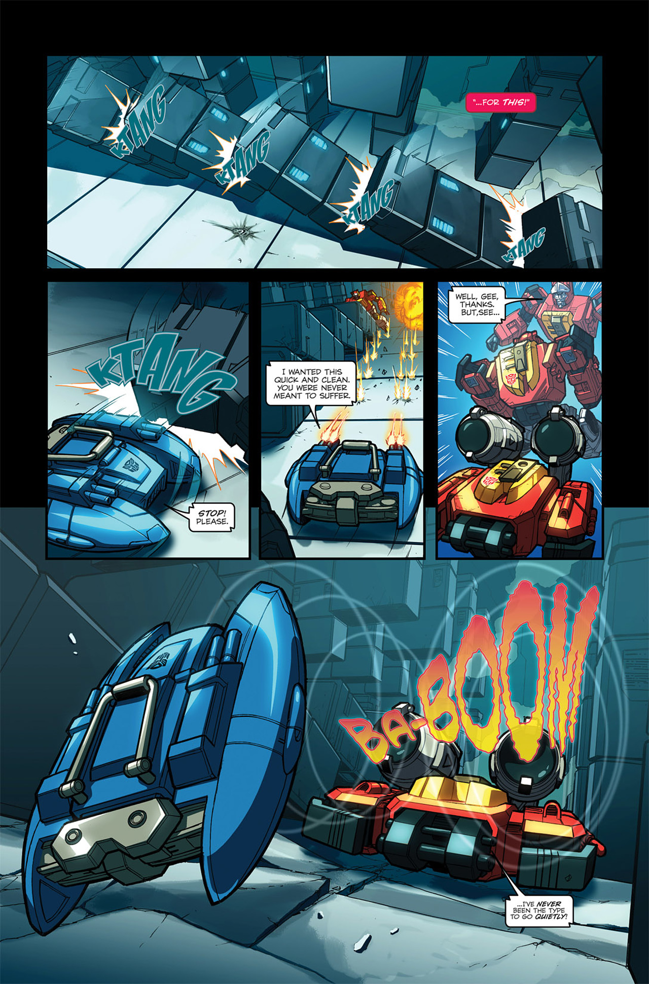 Read online Transformers Spotlight: Blaster comic -  Issue # Full - 21