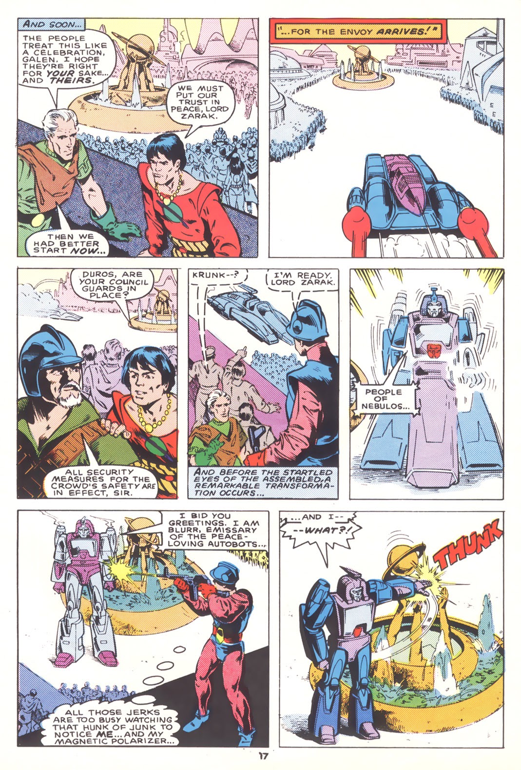 Read online The Transformers (UK) comic -  Issue #132 - 16