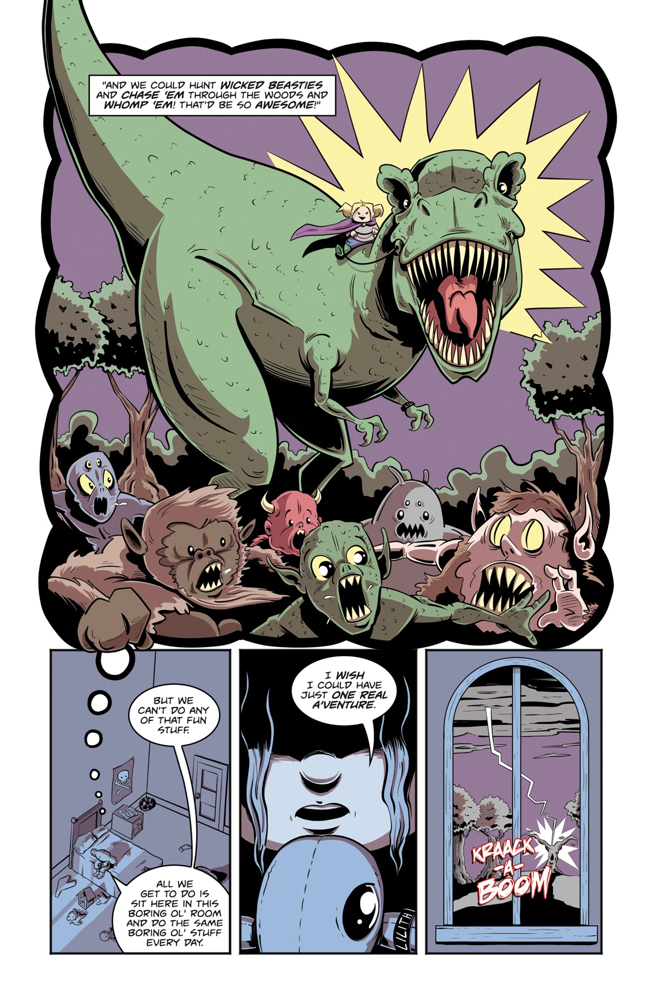 Read online Lilith Dark comic -  Issue #1 - 8