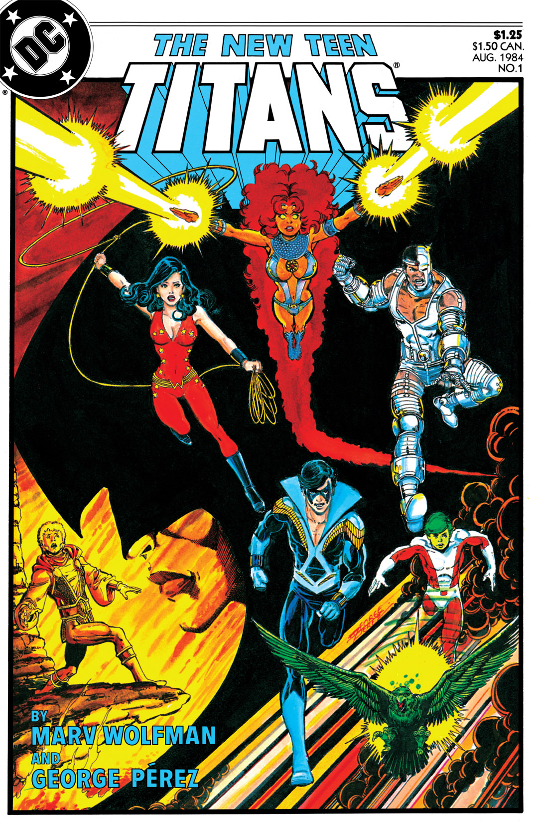 Read online The New Teen Titans (1984) comic -  Issue #1 - 1