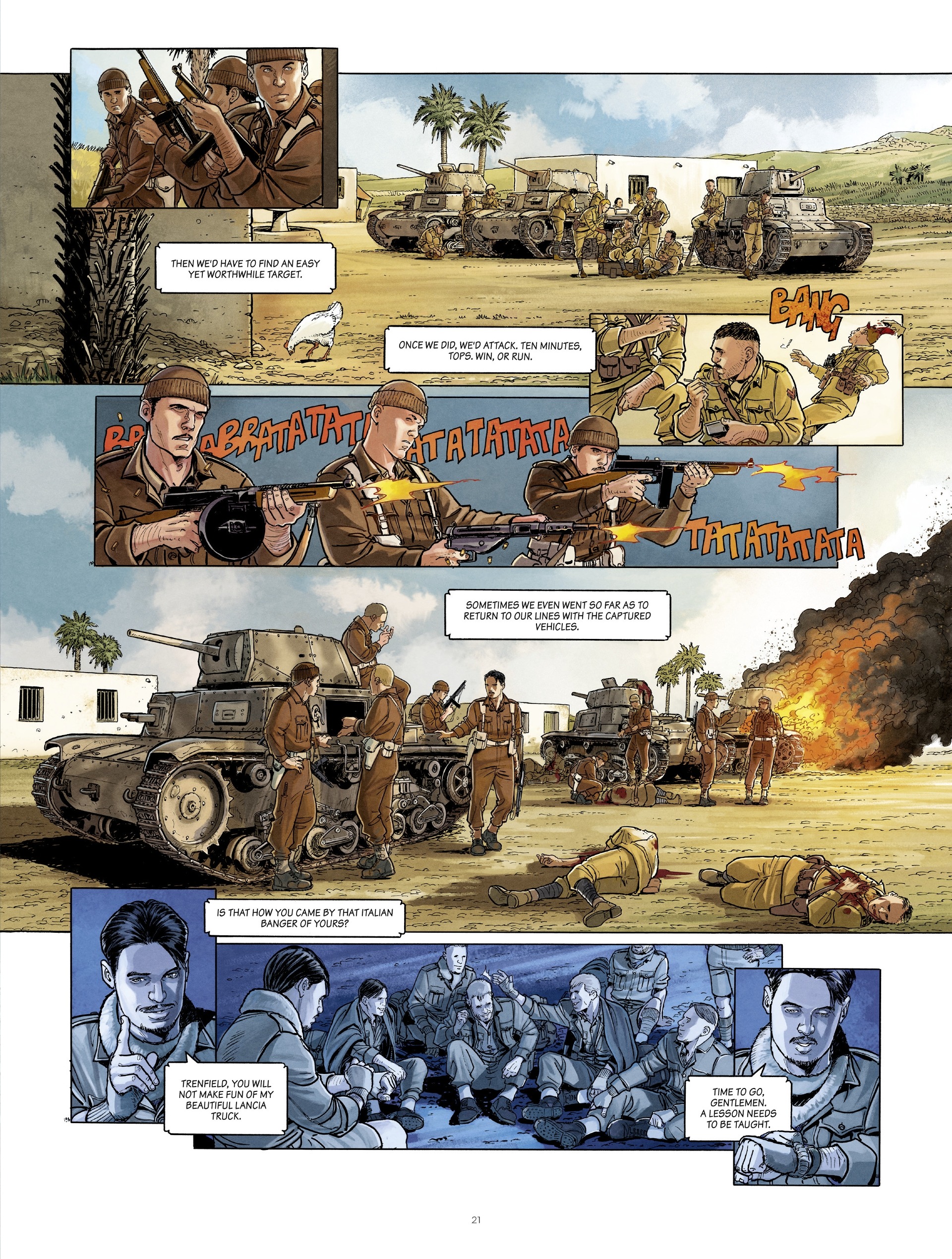 Read online The Regiment – The True Story of the SAS comic -  Issue #1 - 23