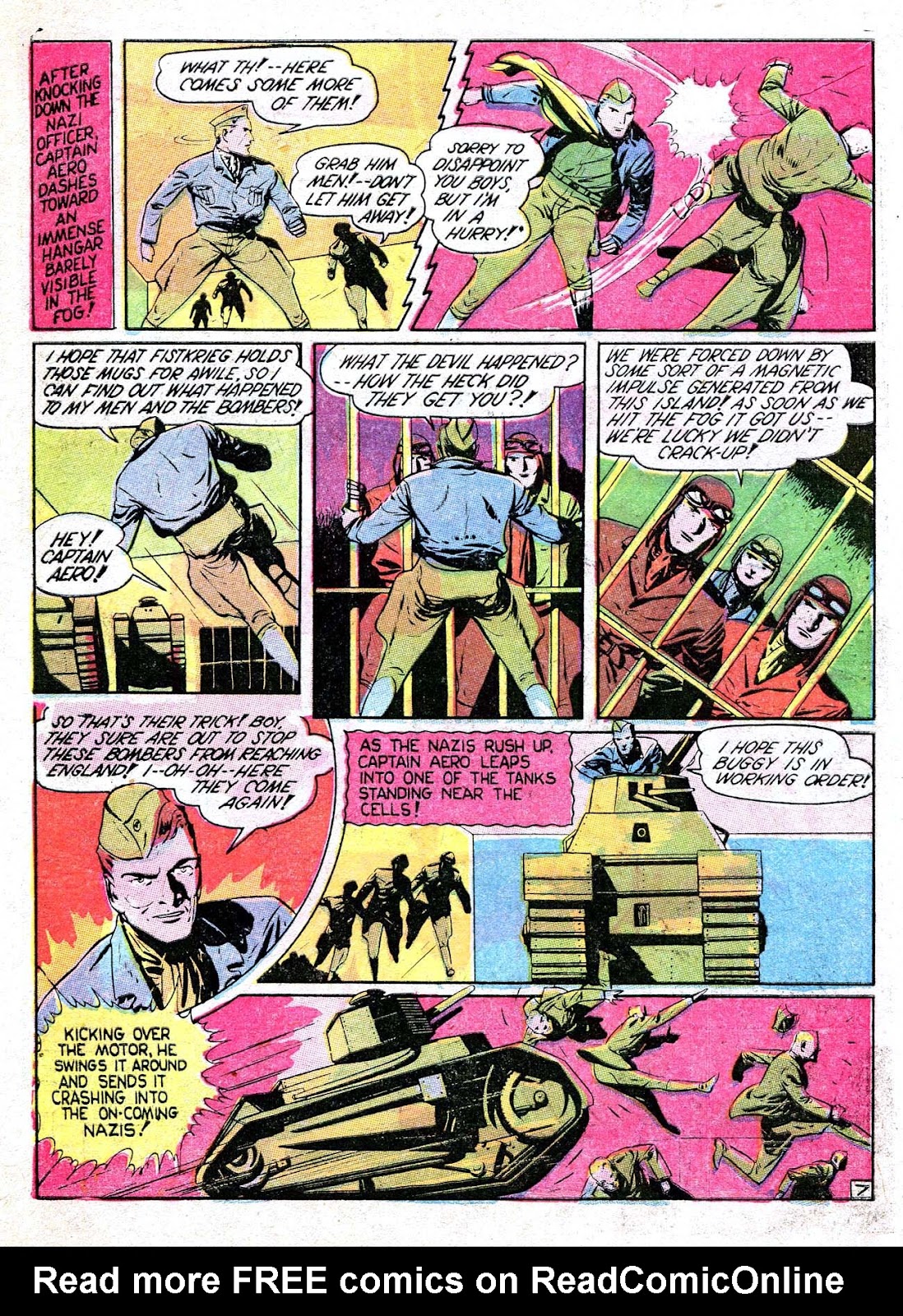 Captain Aero Comics issue 1 - Page 8