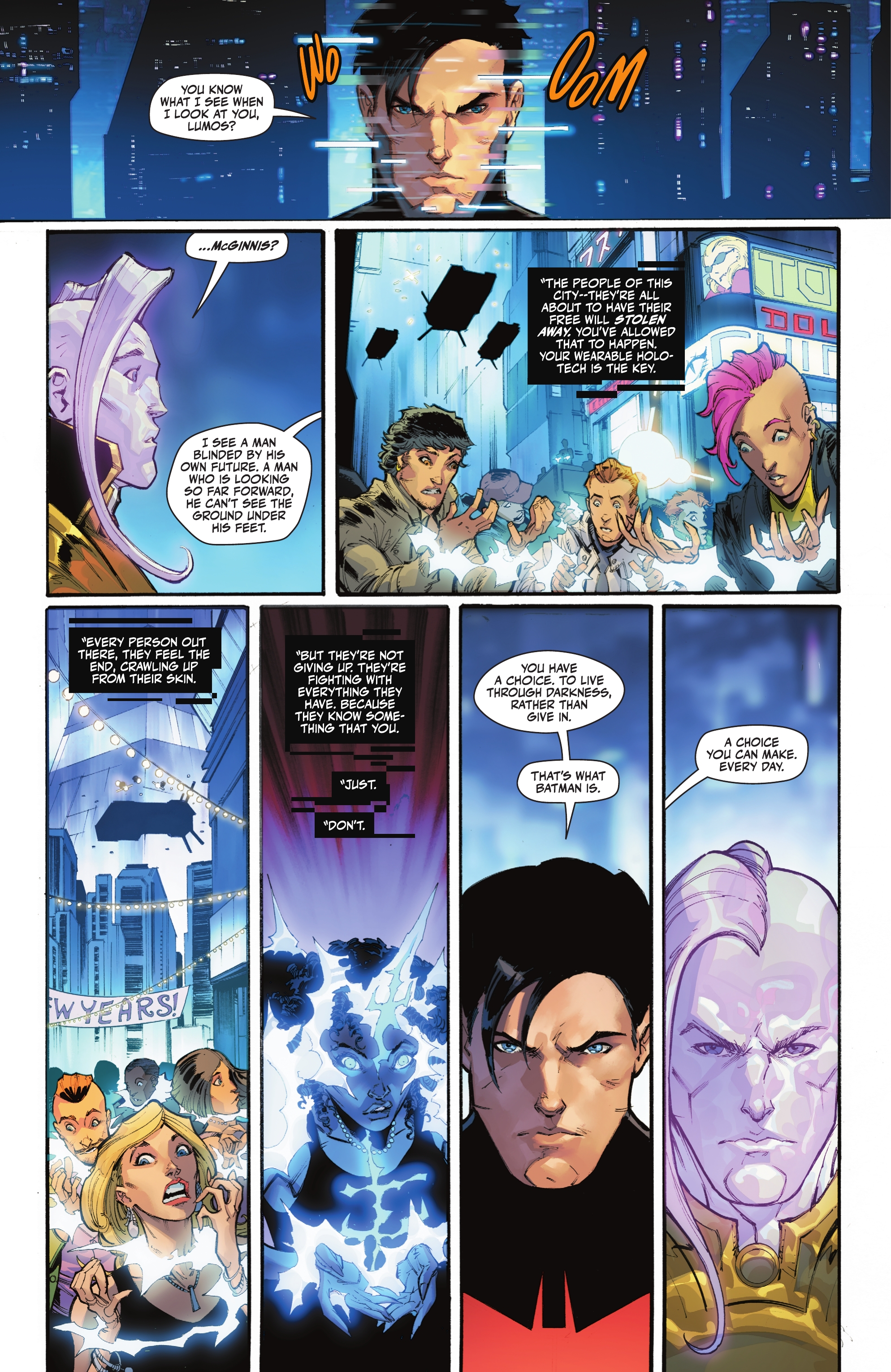 Read online Batman Beyond: Neo-Year comic -  Issue #6 - 14