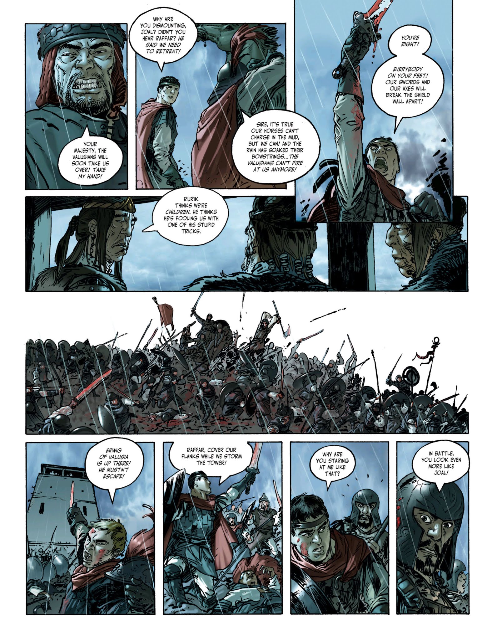 Read online Throne of Ice comic -  Issue #2 - 35