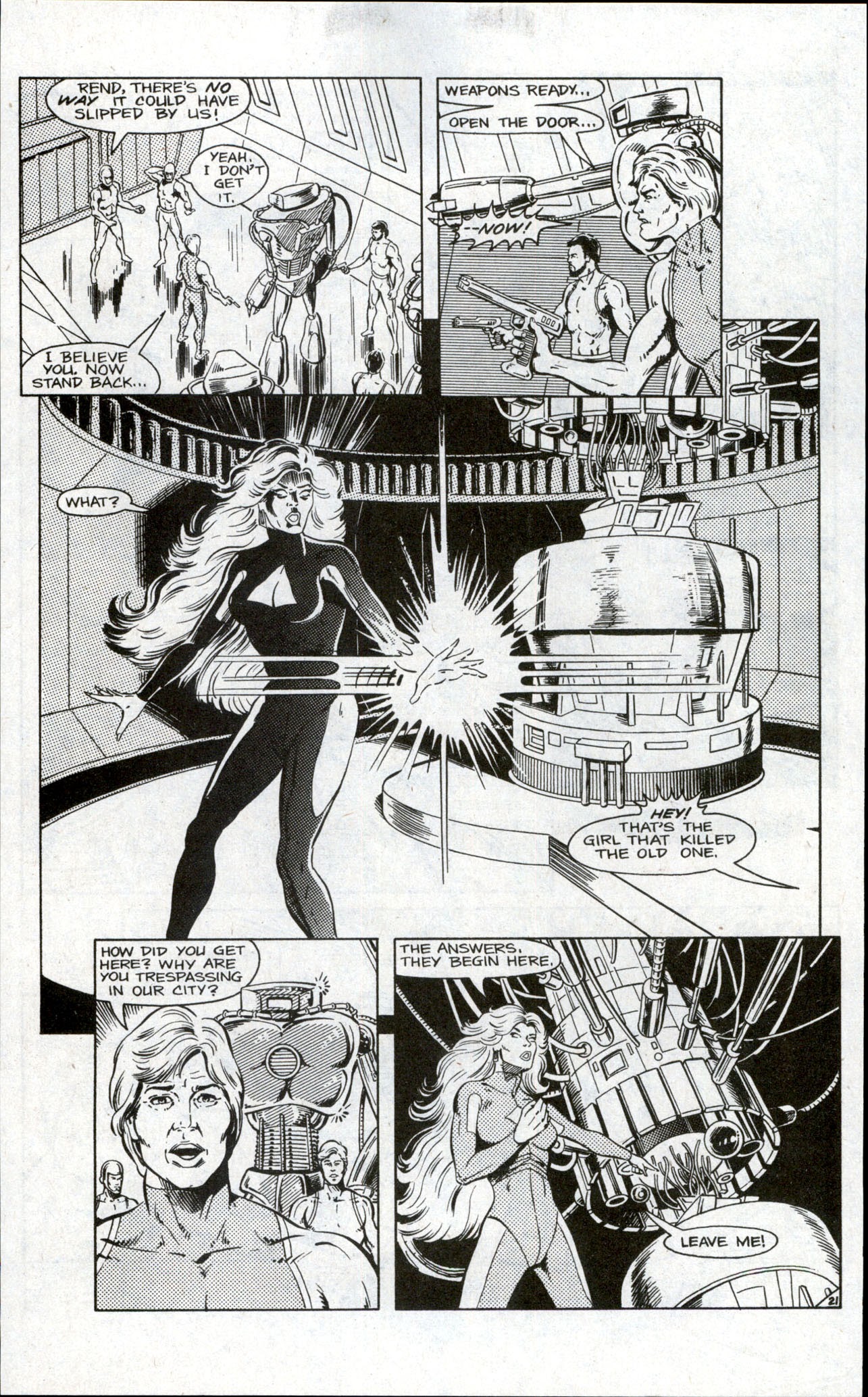 Read online The Survivors (1986) comic -  Issue #2 - 23