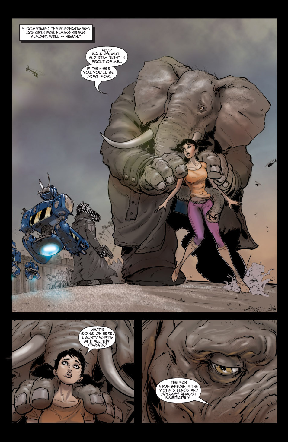 Read online Elephantmen comic -  Issue #14 - 16