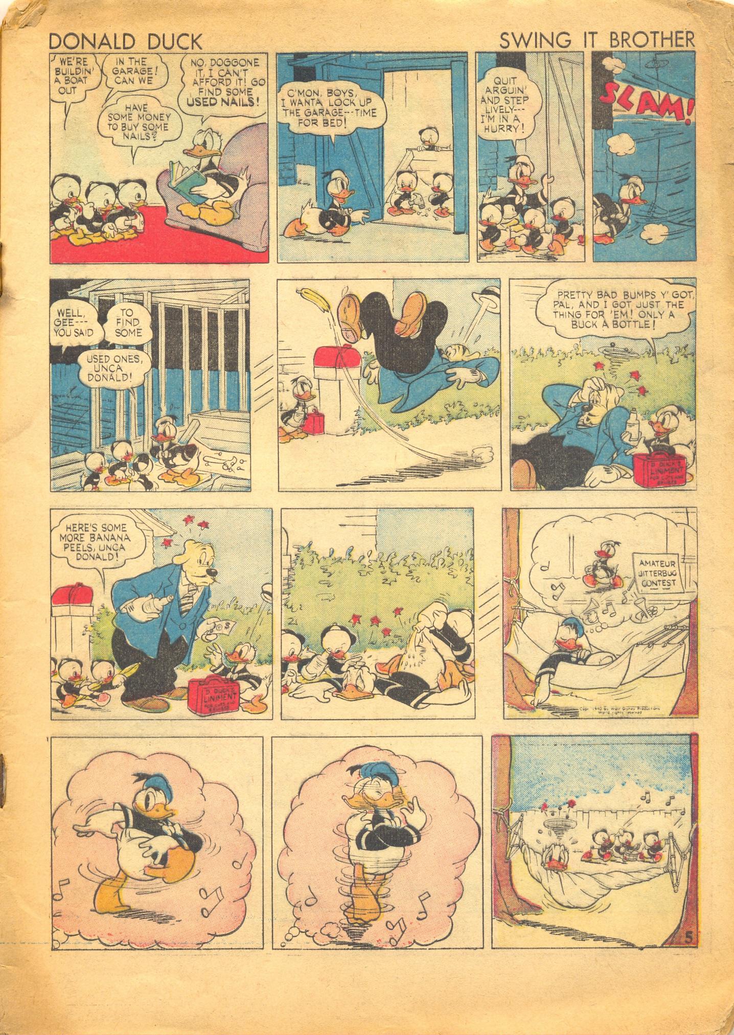 Read online Walt Disney's Comics and Stories comic -  Issue #21 - 7