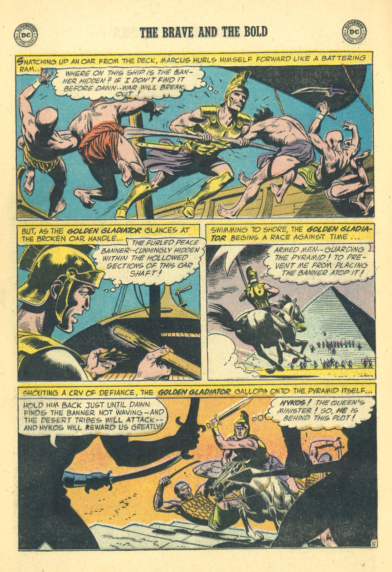 Read online The Brave and the Bold (1955) comic -  Issue #6 - 16