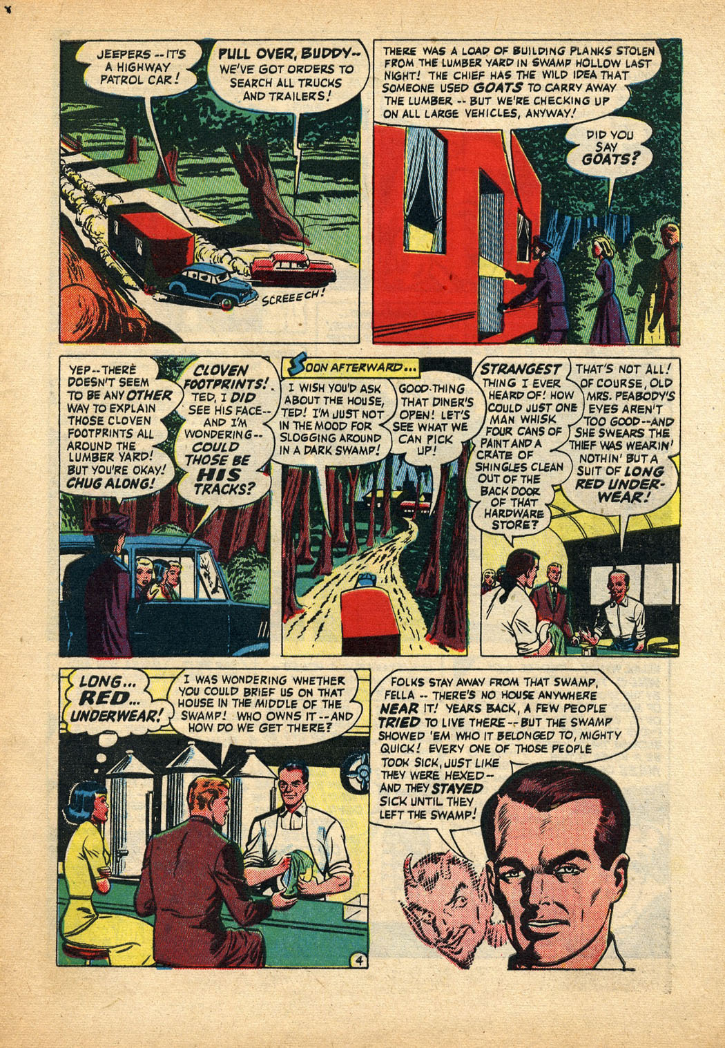 Read online Adventures Into The Unknown comic -  Issue #8 - 45
