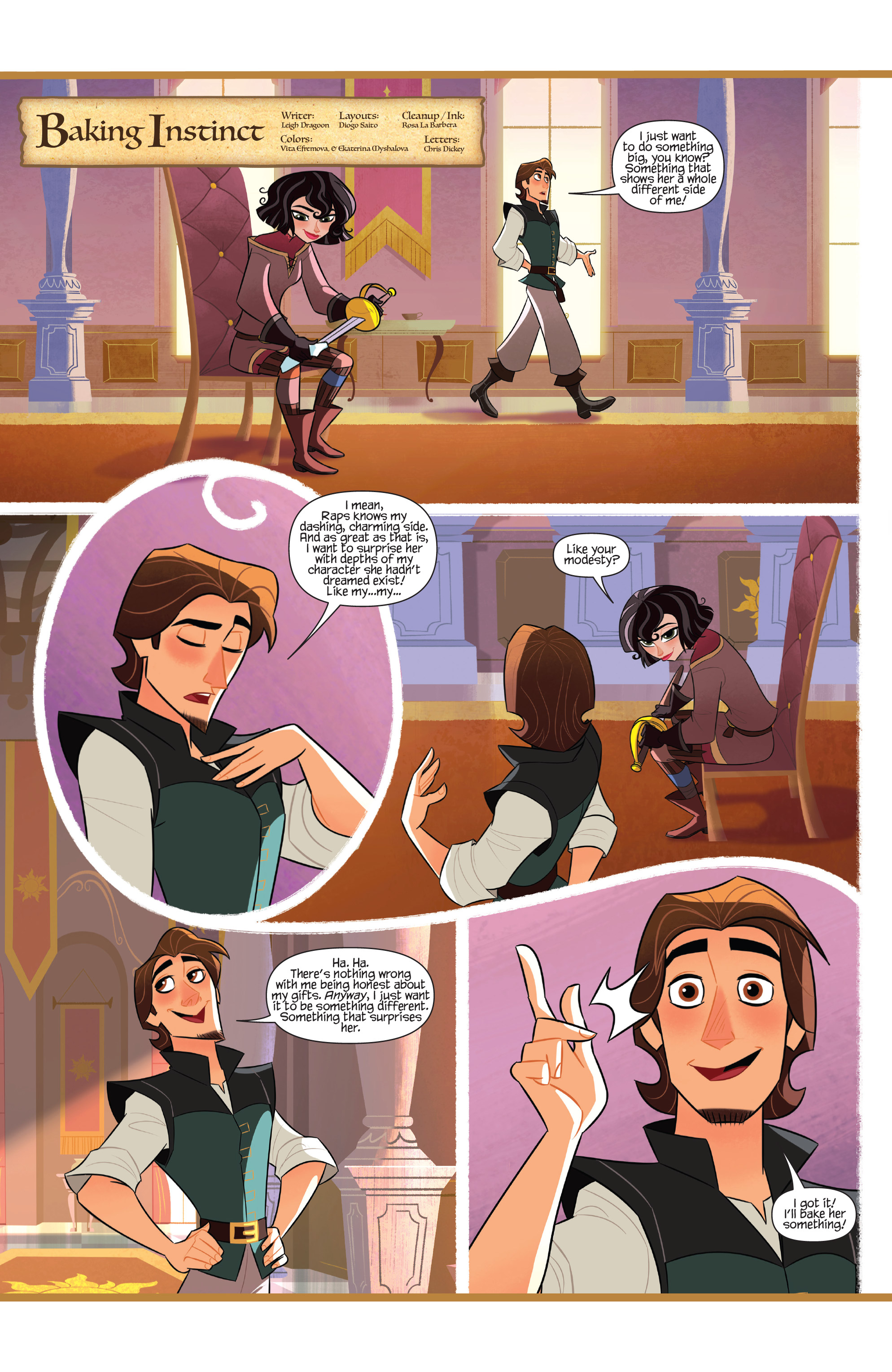 Read online Tangled: The Series: Hair It Is comic -  Issue # Full - 11