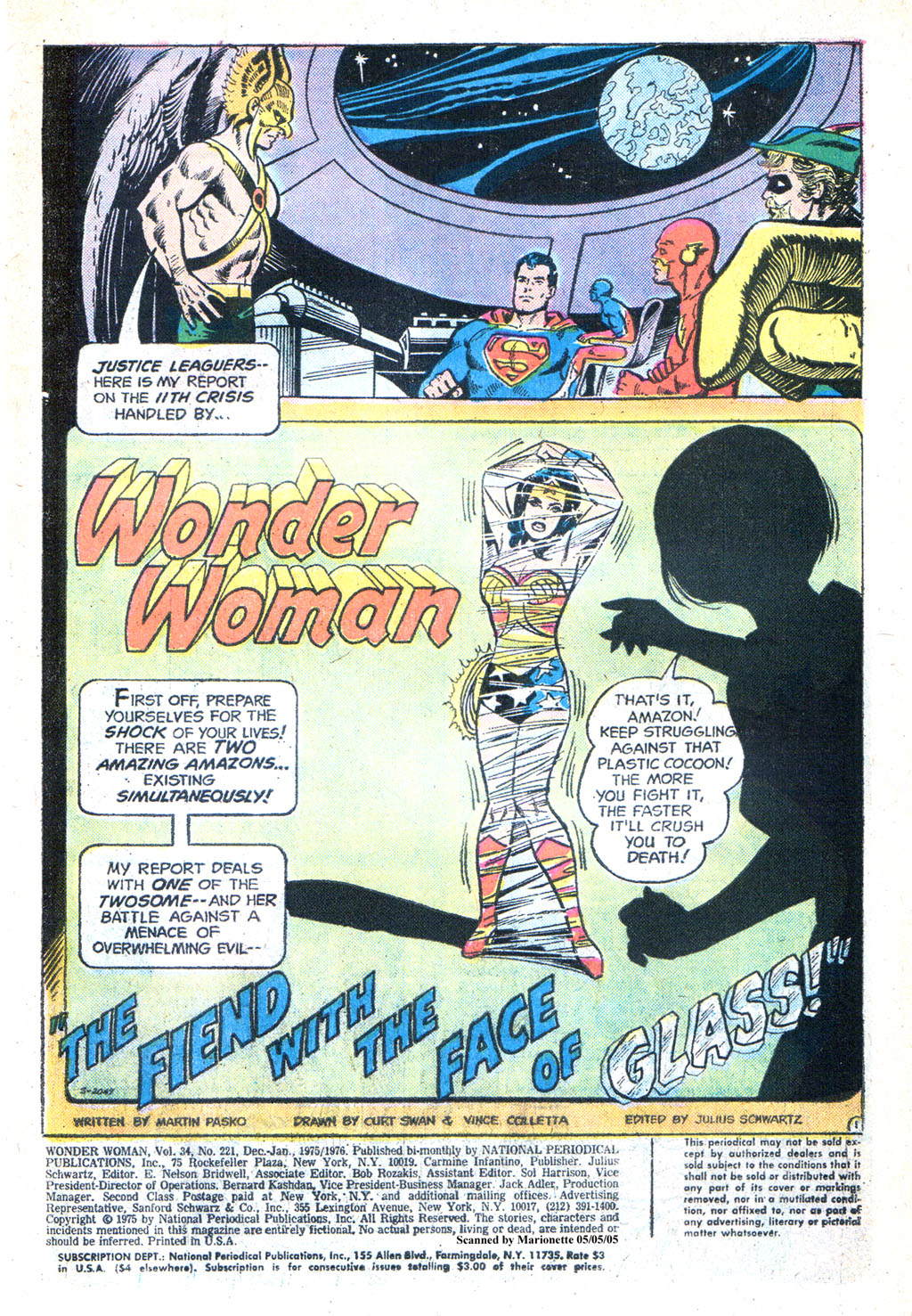 Read online Wonder Woman (1942) comic -  Issue #221 - 3