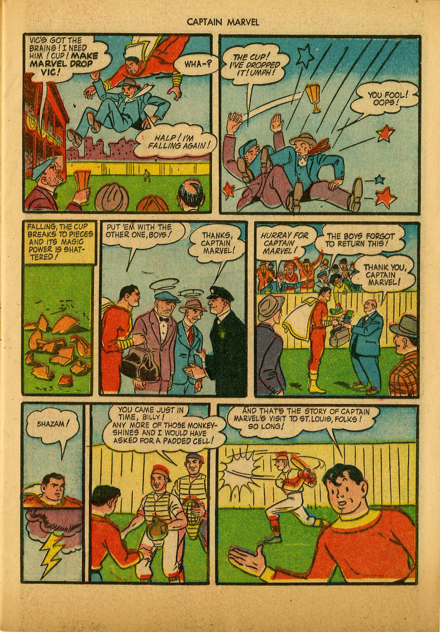 Read online Captain Marvel Adventures comic -  Issue #36 - 13