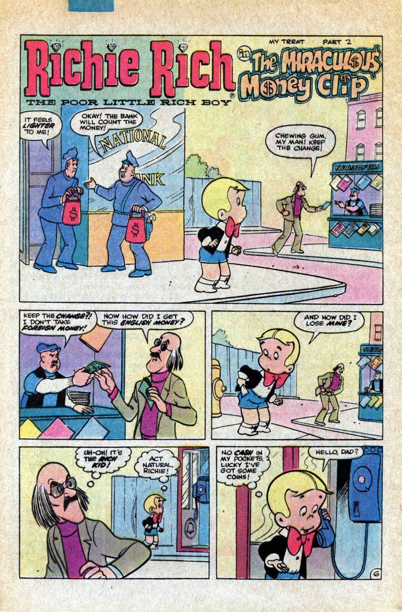 Read online Richie Rich Zillionz comic -  Issue #28 - 28