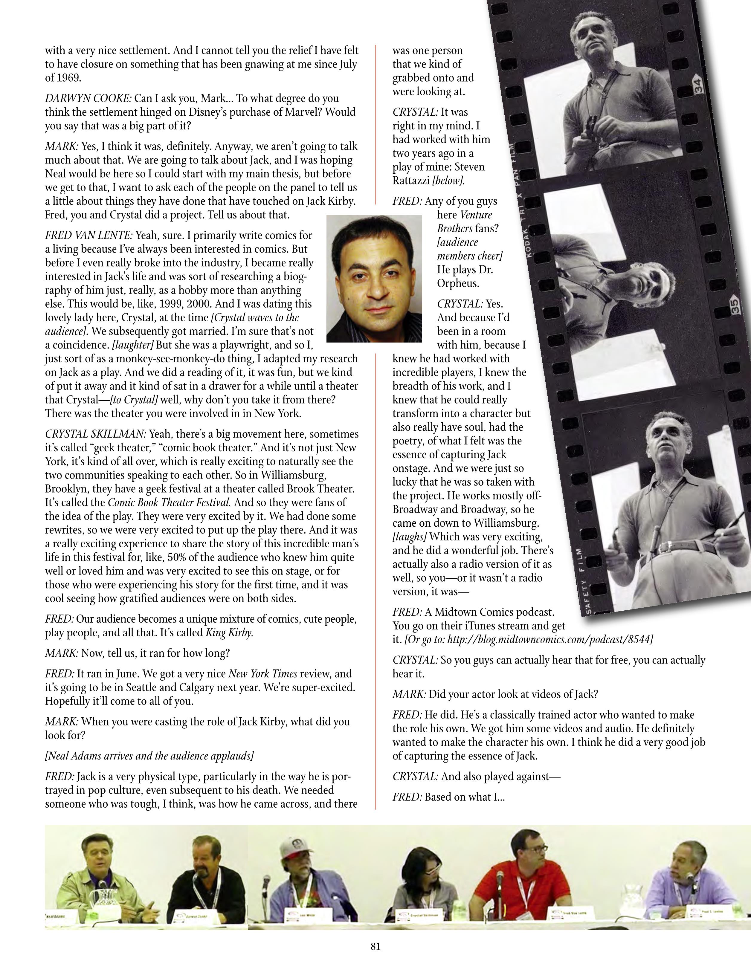 Read online The Jack Kirby Collector comic -  Issue #68 - 83