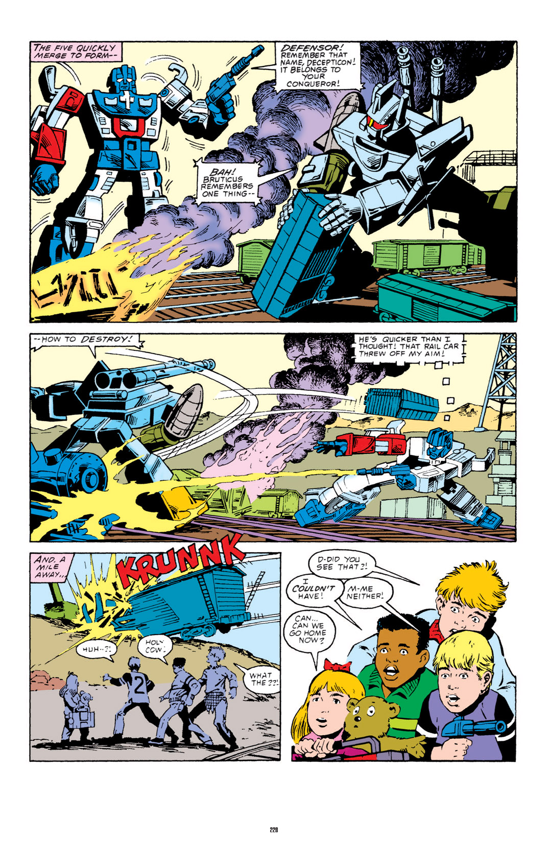 Read online The Transformers Classics comic -  Issue # TPB 3 - 229