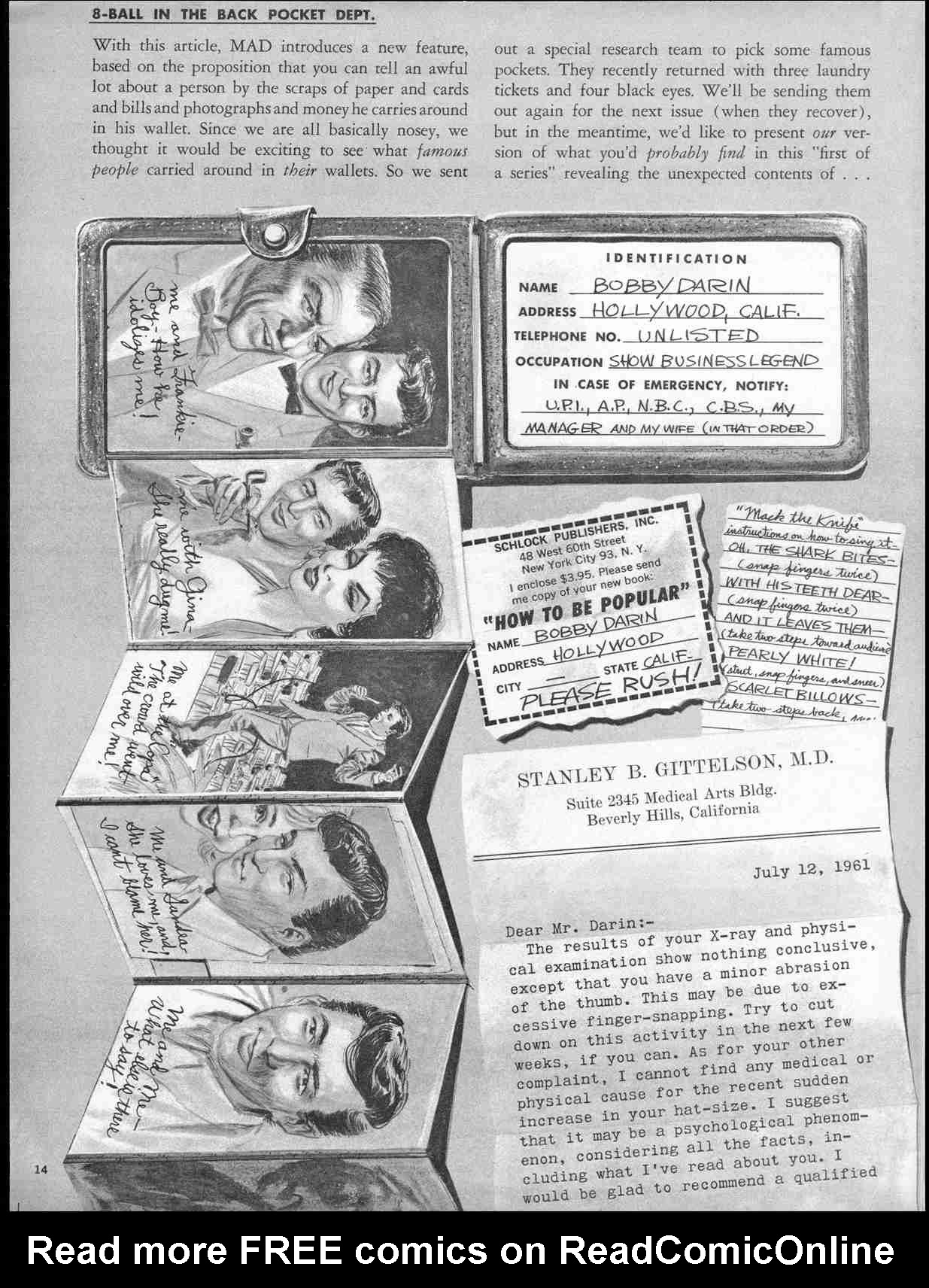 Read online MAD comic -  Issue #66 - 16