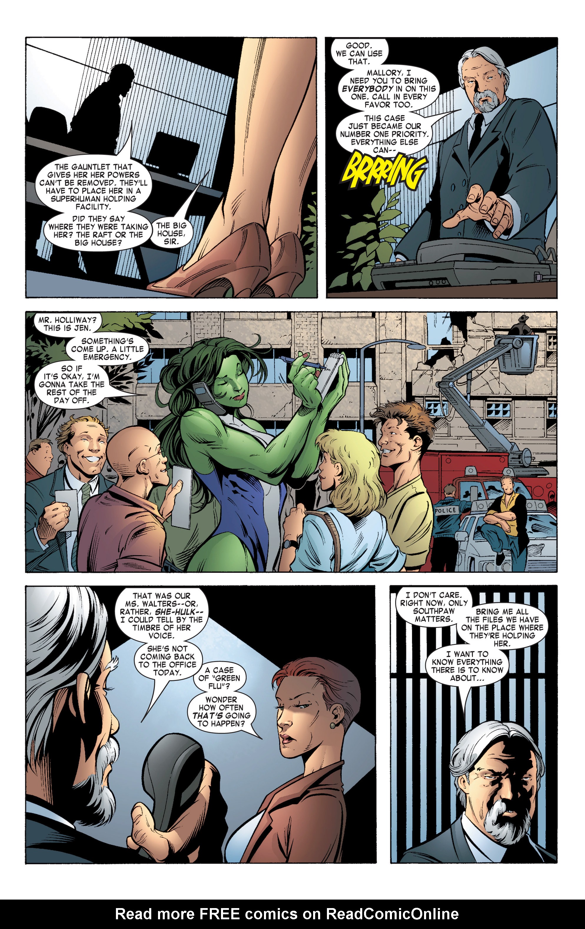 Read online She-Hulk (2004) comic -  Issue #5 - 10