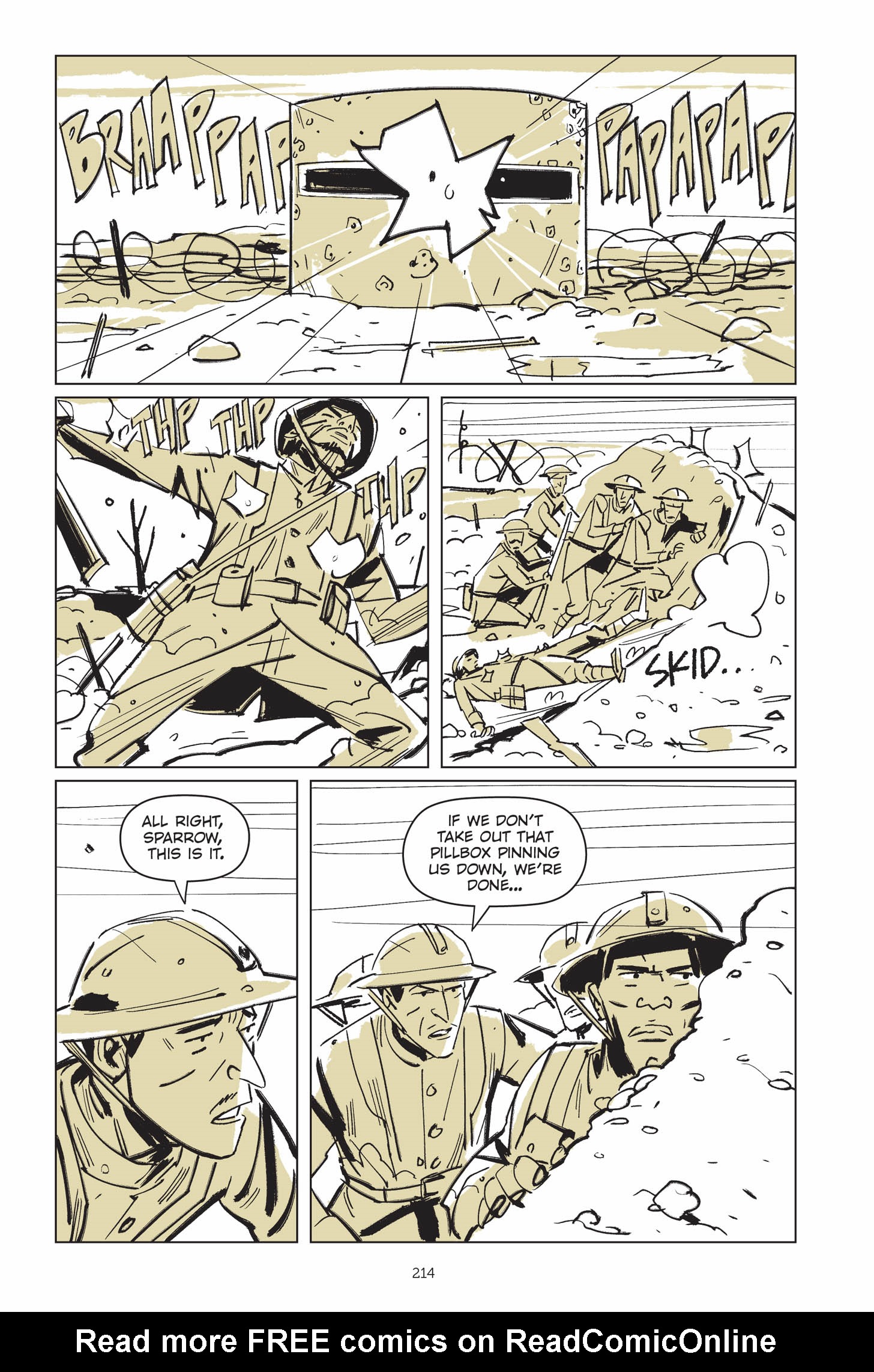 Read online Now Let Me Fly: A Portrait of Eugene Bullard comic -  Issue # TPB (Part 3) - 14