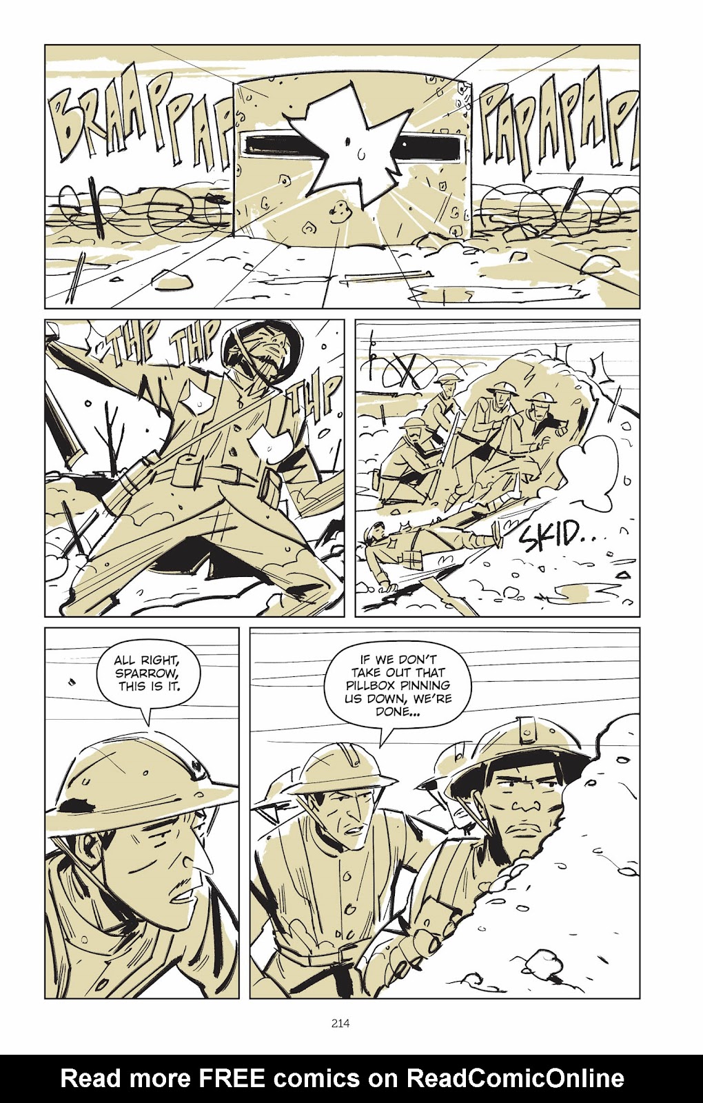 Now Let Me Fly: A Portrait of Eugene Bullard issue TPB (Part 3) - Page 14