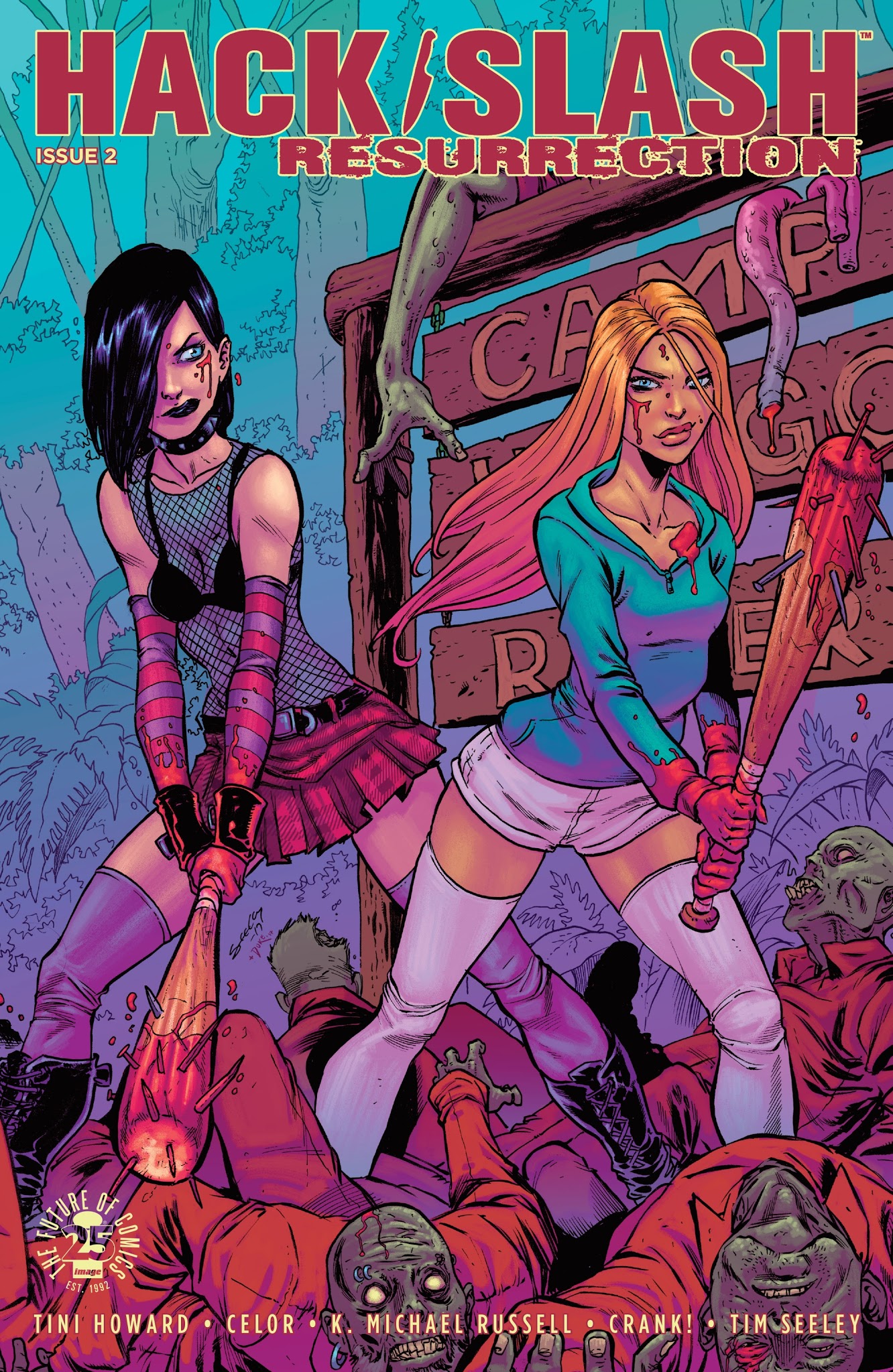 Read online Hack/Slash: Resurrection comic -  Issue #2 - 1