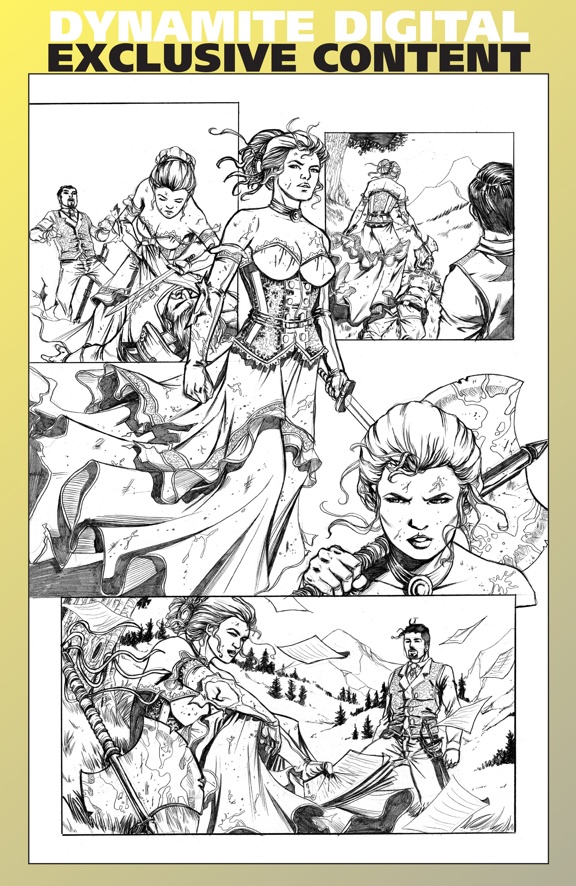 Read online Legenderry: A Steampunk Adventure comic -  Issue #7 - 25