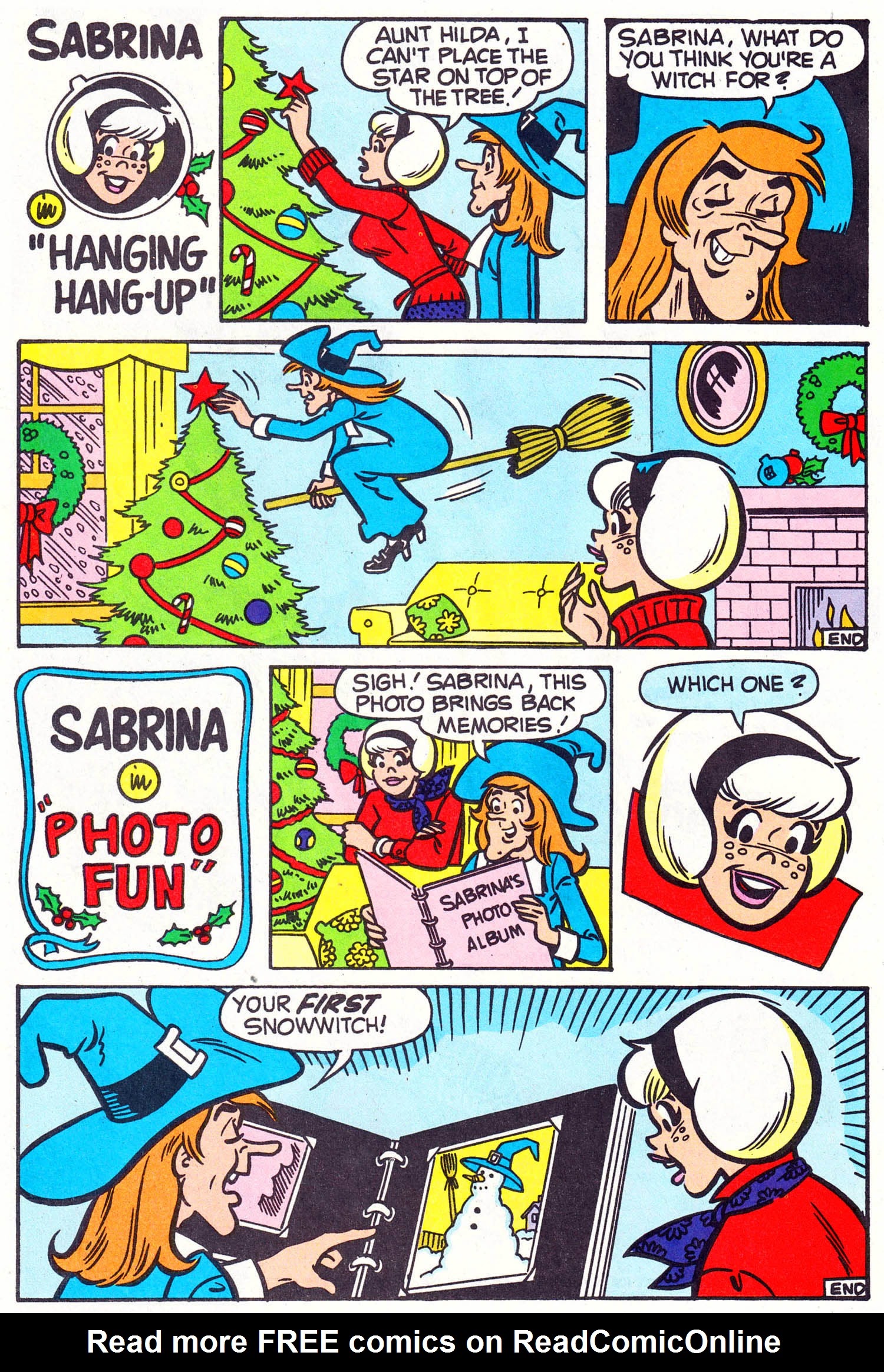 Read online Sabrina's Holiday Spectacular comic -  Issue #2 - 34