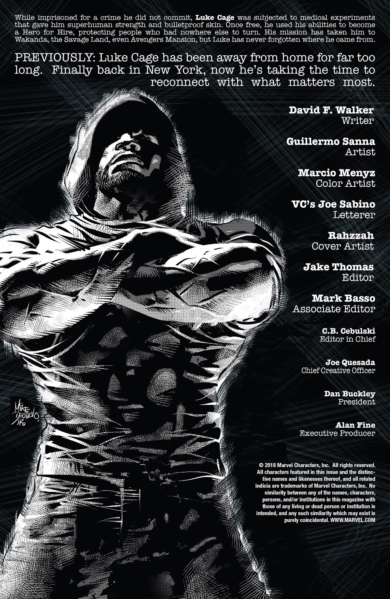 Read online Luke Cage comic -  Issue #170 - 2