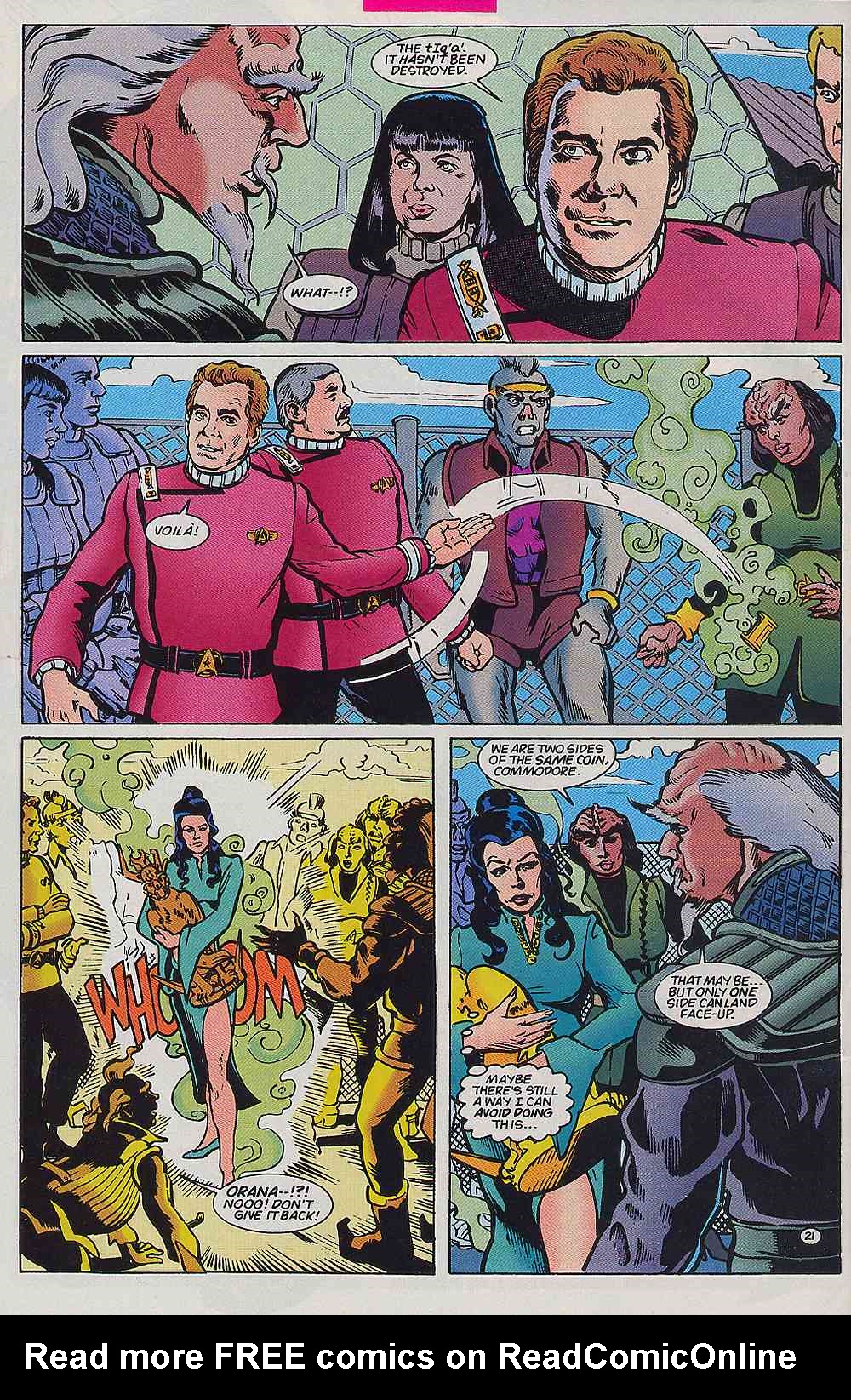 Read online Star Trek (1989) comic -  Issue #72 - 22