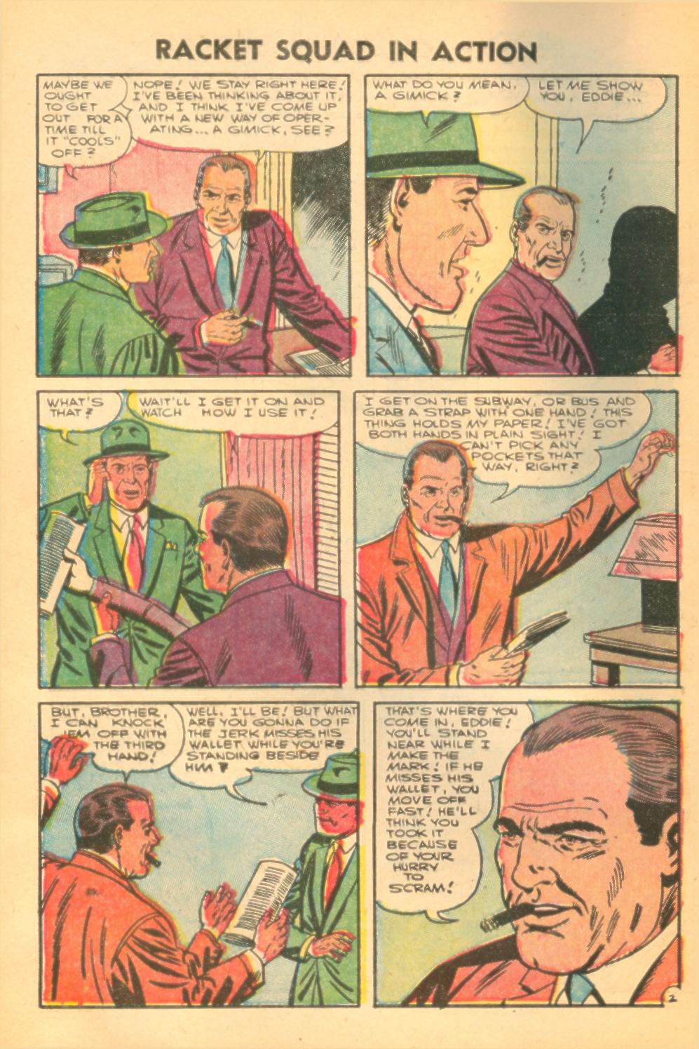 Read online Racket Squad in Action comic -  Issue #22 - 4