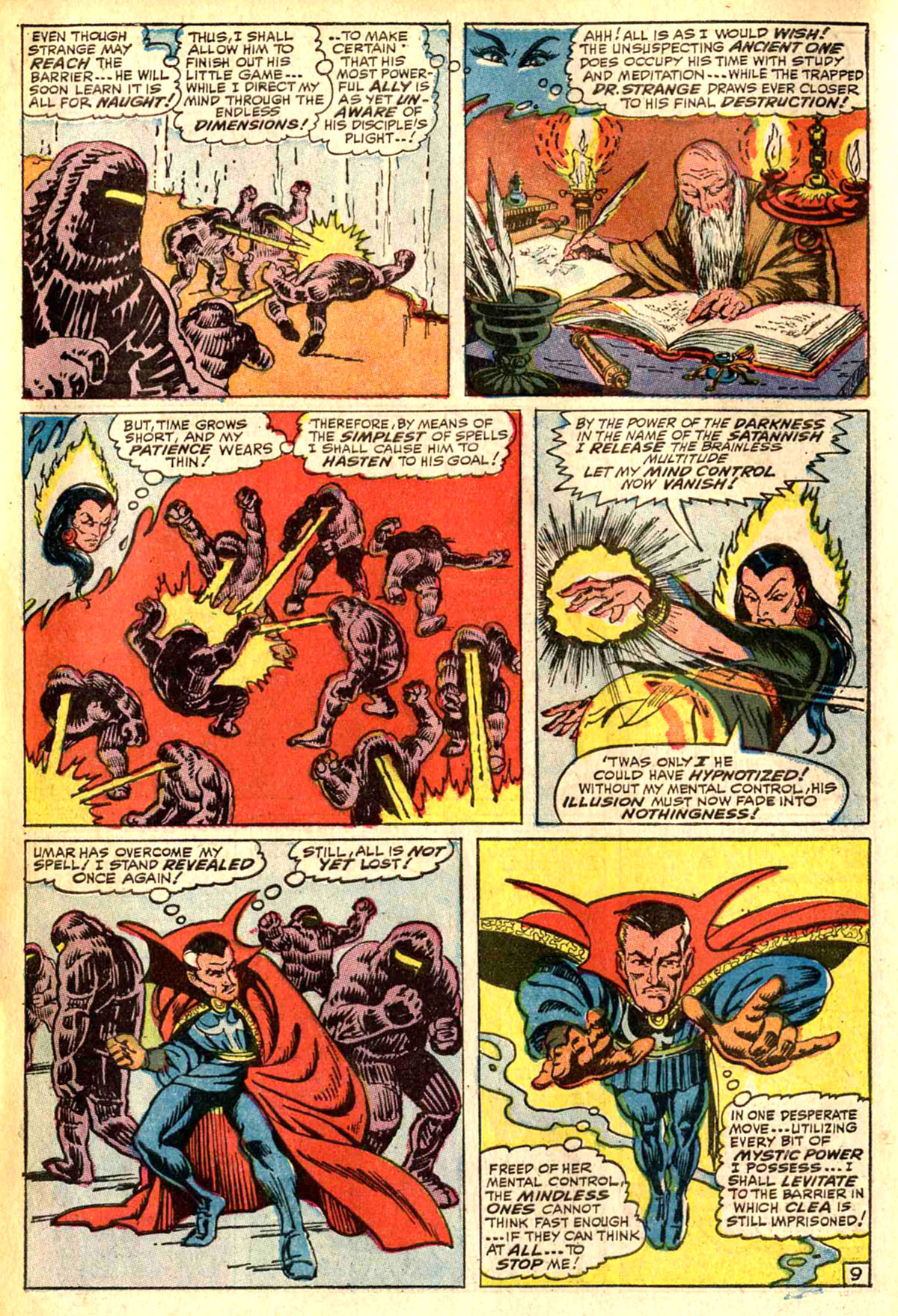 Read online Marvel Masterworks: Doctor Strange comic -  Issue # TPB 2 - 123