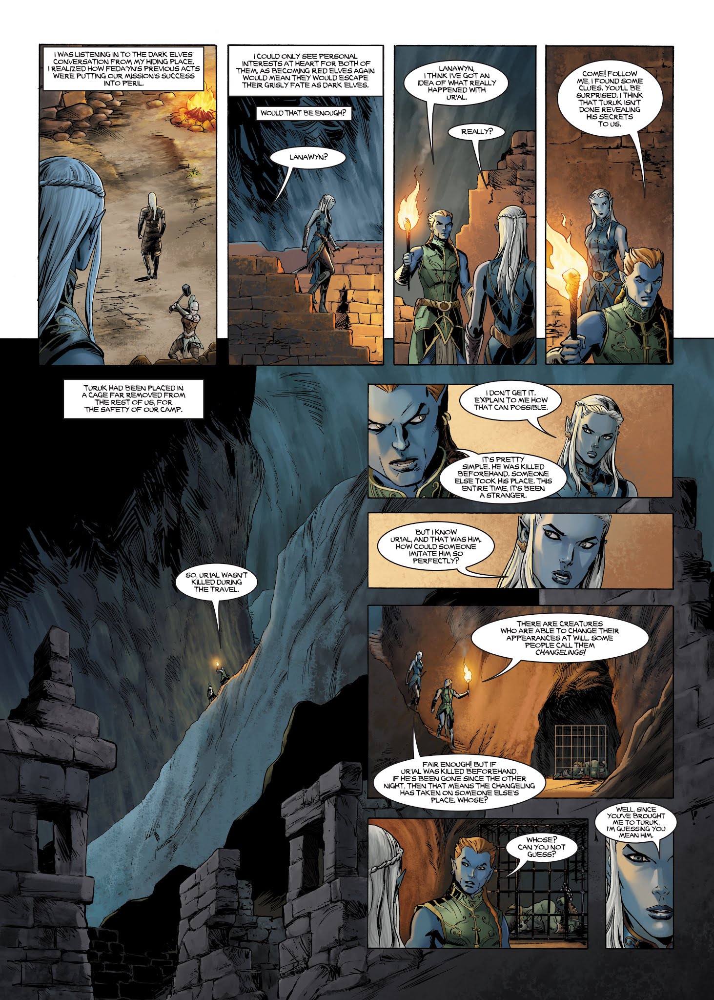 Read online Elves comic -  Issue #21 - 40