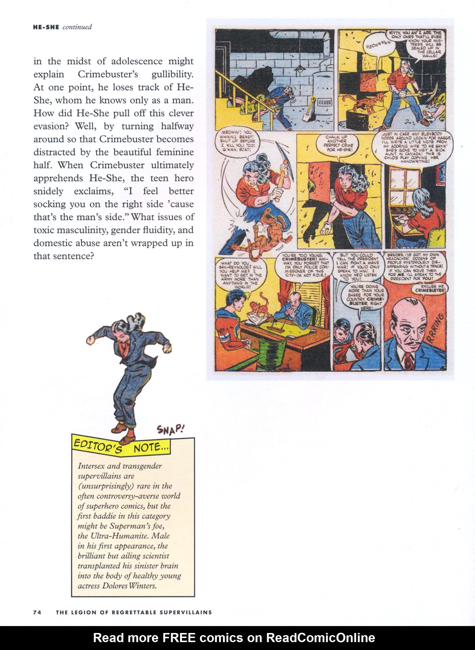Read online The Legion of Regrettable Super Villians comic -  Issue # TPB (Part 1) - 75