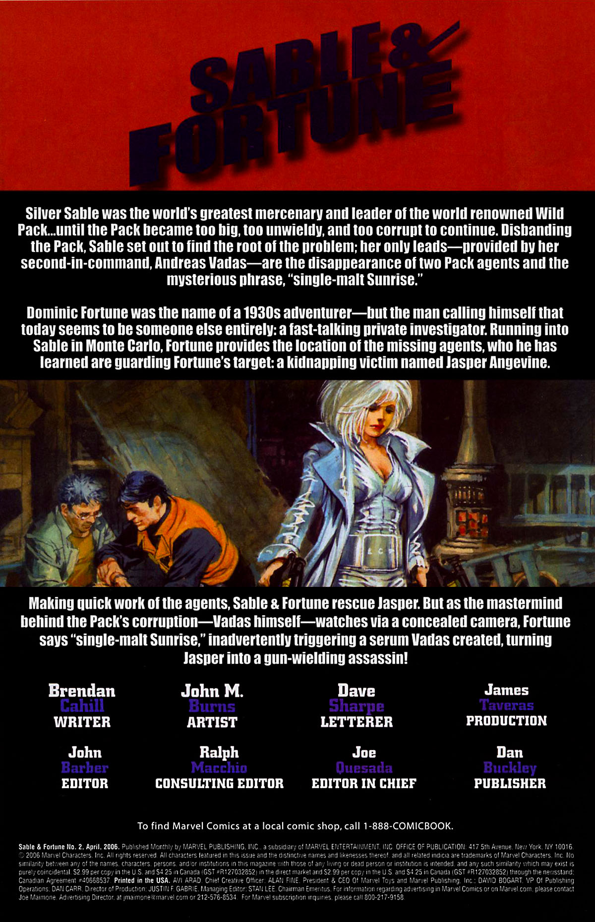 Read online Sable & Fortune comic -  Issue #2 - 2