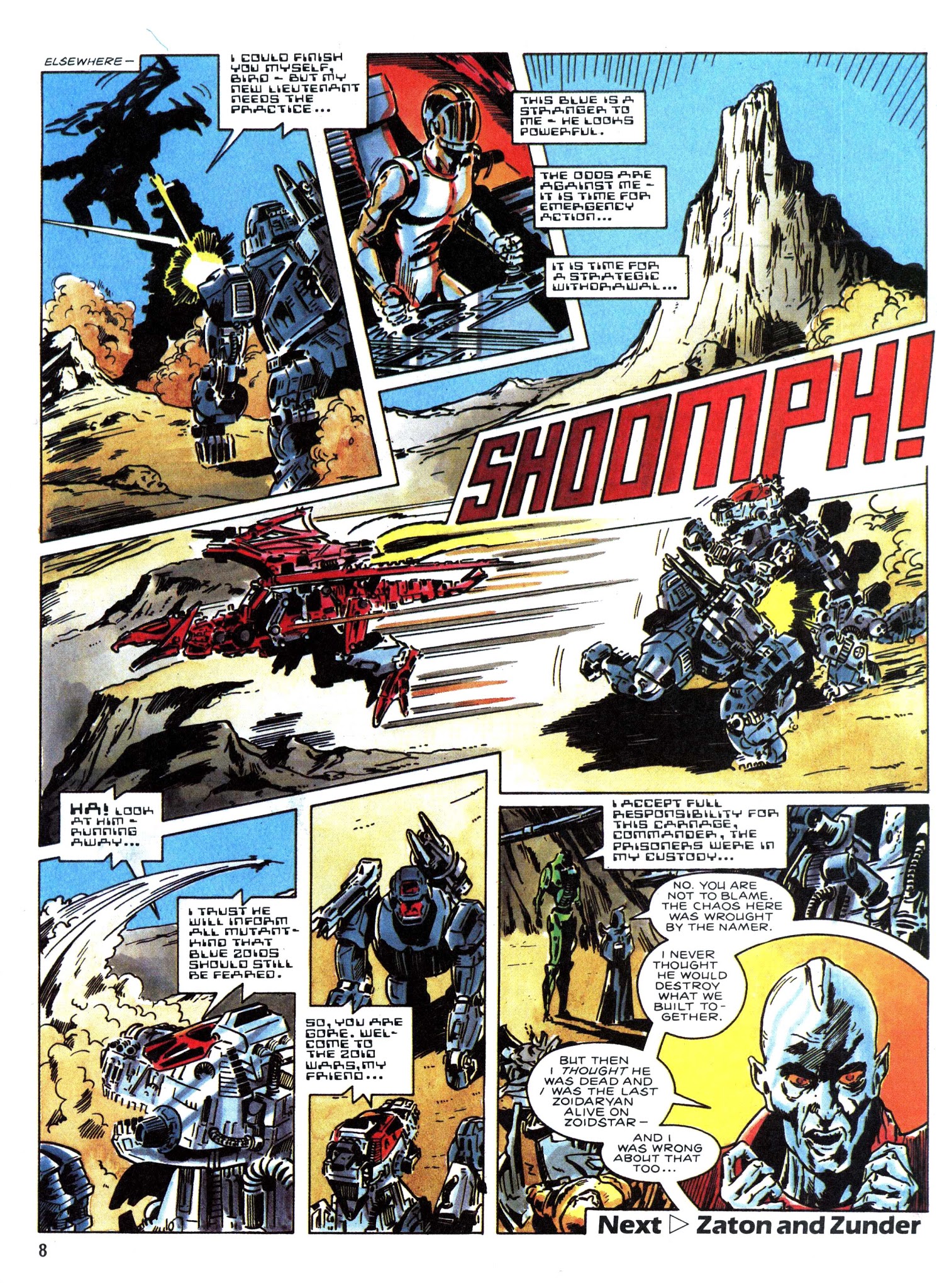 Read online Spider-Man and Zoids comic -  Issue #5 - 8