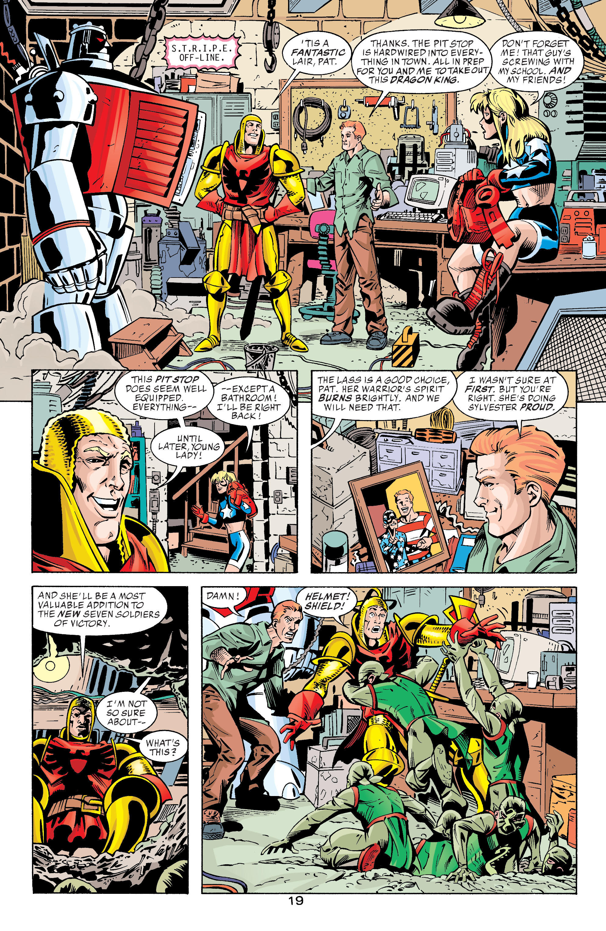 Read online Stars and S.T.R.I.P.E. comic -  Issue #11 - 20