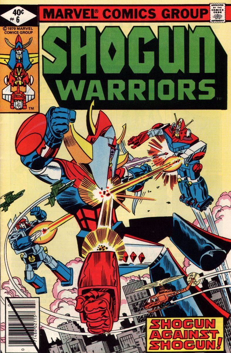 Read online Shogun Warriors comic -  Issue #6 - 1