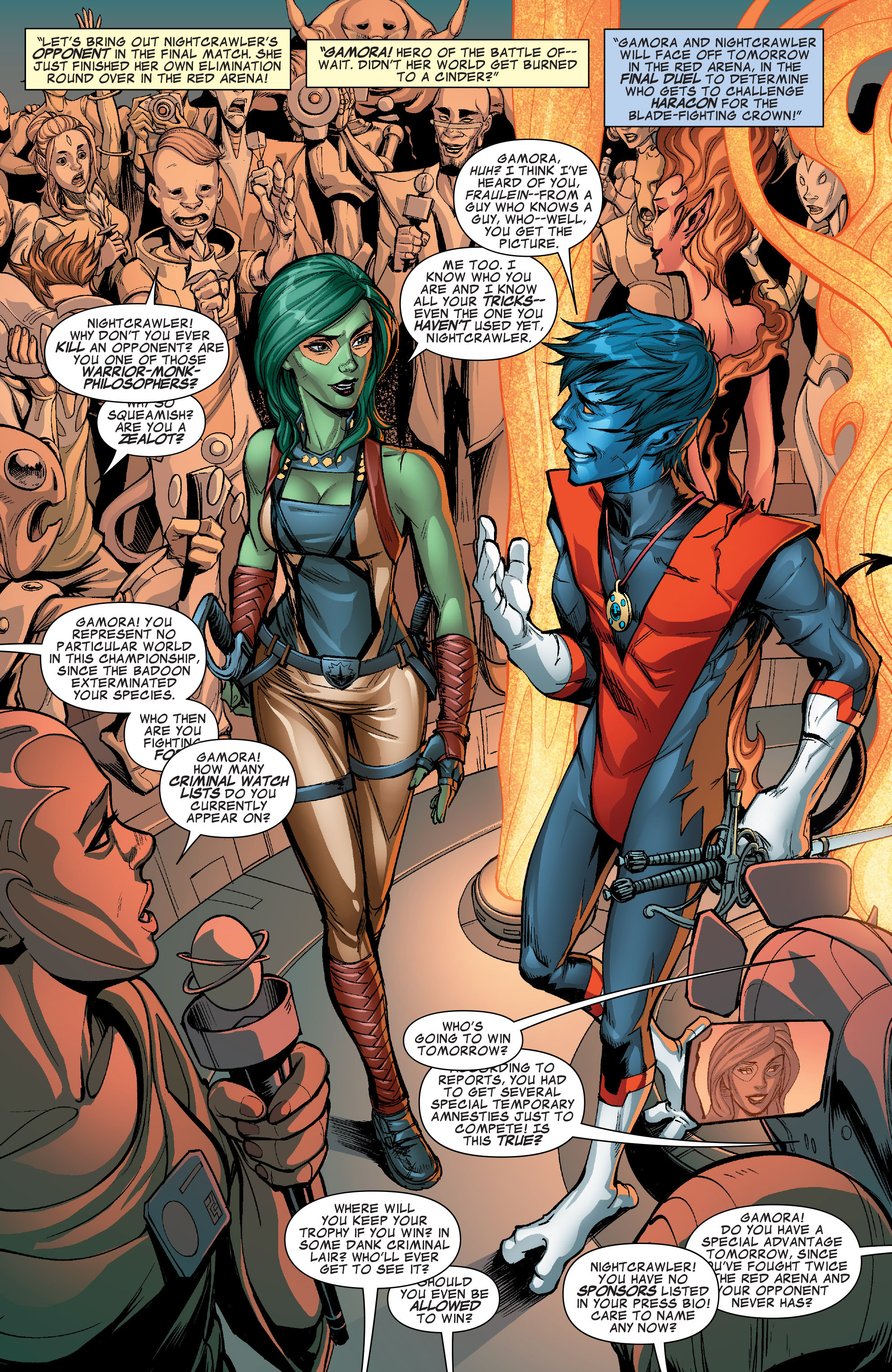 Read online Guardians Team-Up comic -  Issue #6 - 9