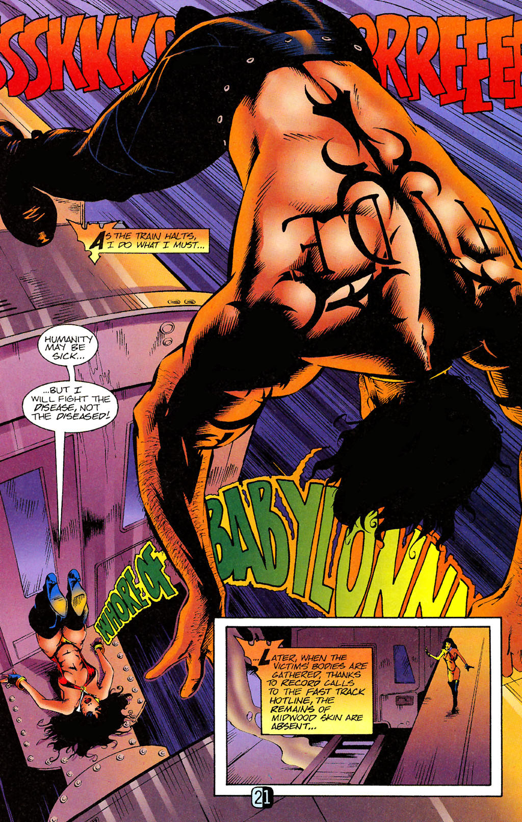 Read online Vampirella Strikes (1995) comic -  Issue #3 - 22