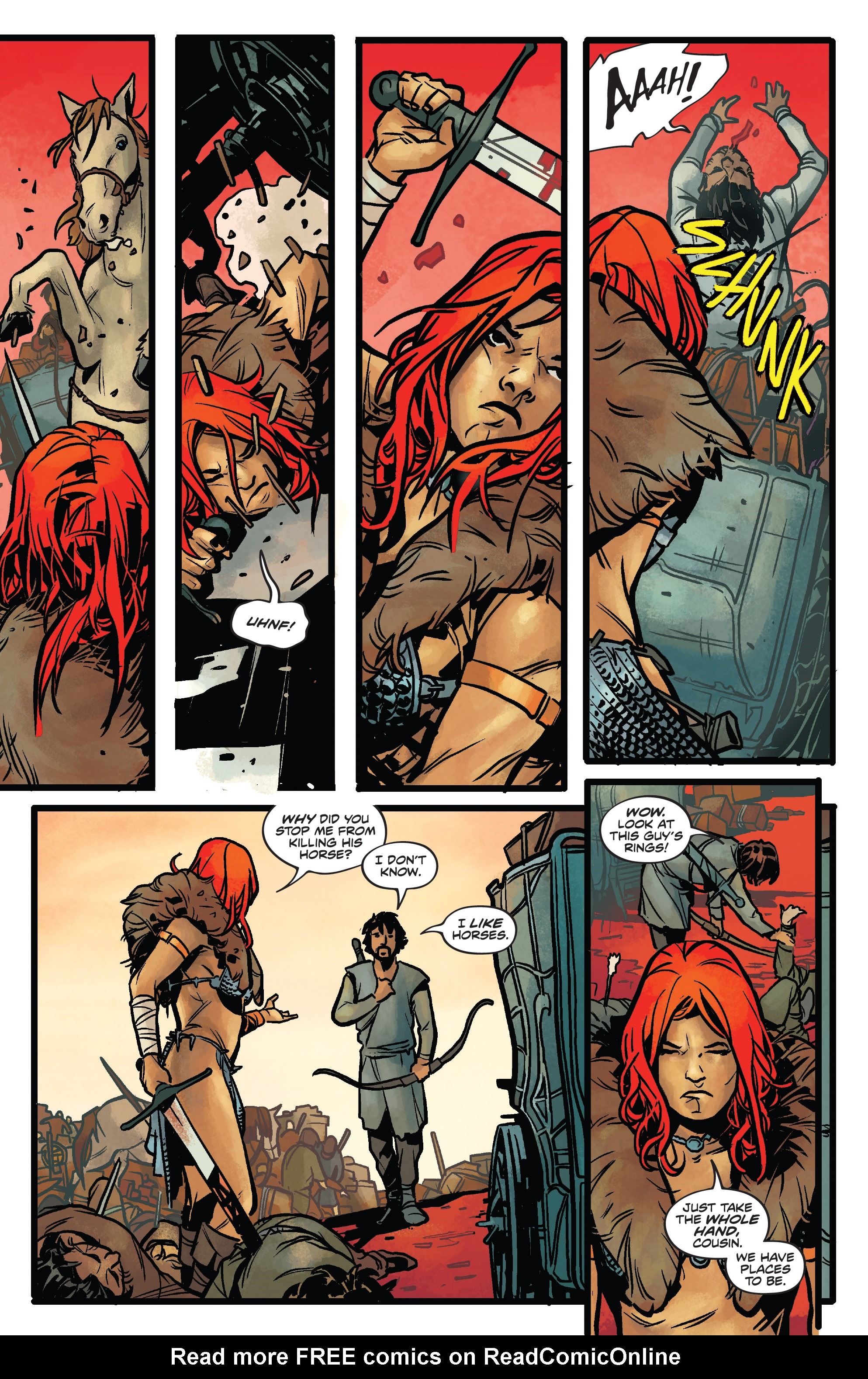 Read online Red Sonja (2019) comic -  Issue #4 - 23