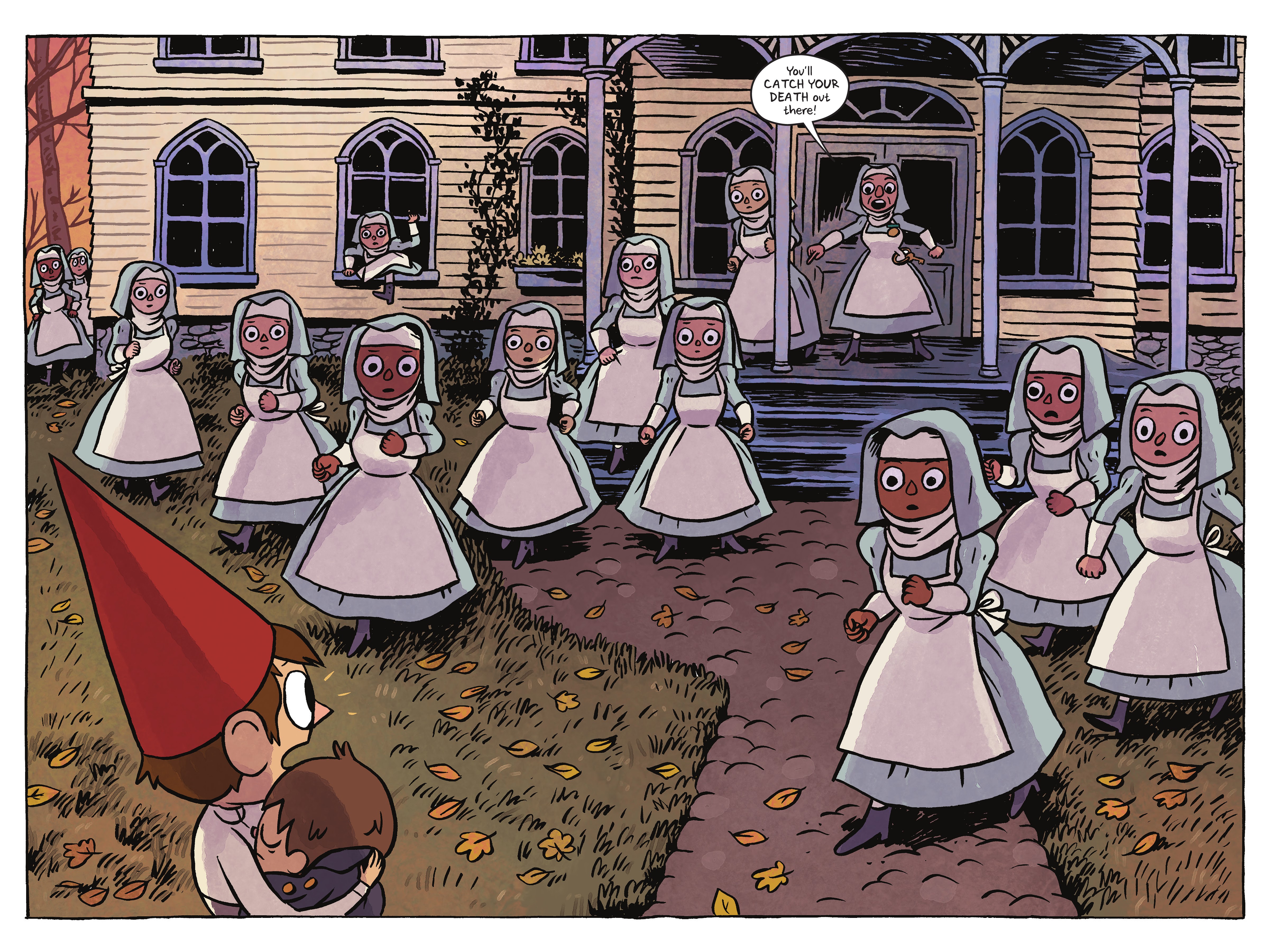 Read online Over the Garden Wall: Benevolent Sisters of Charity comic -  Issue # TPB - 121